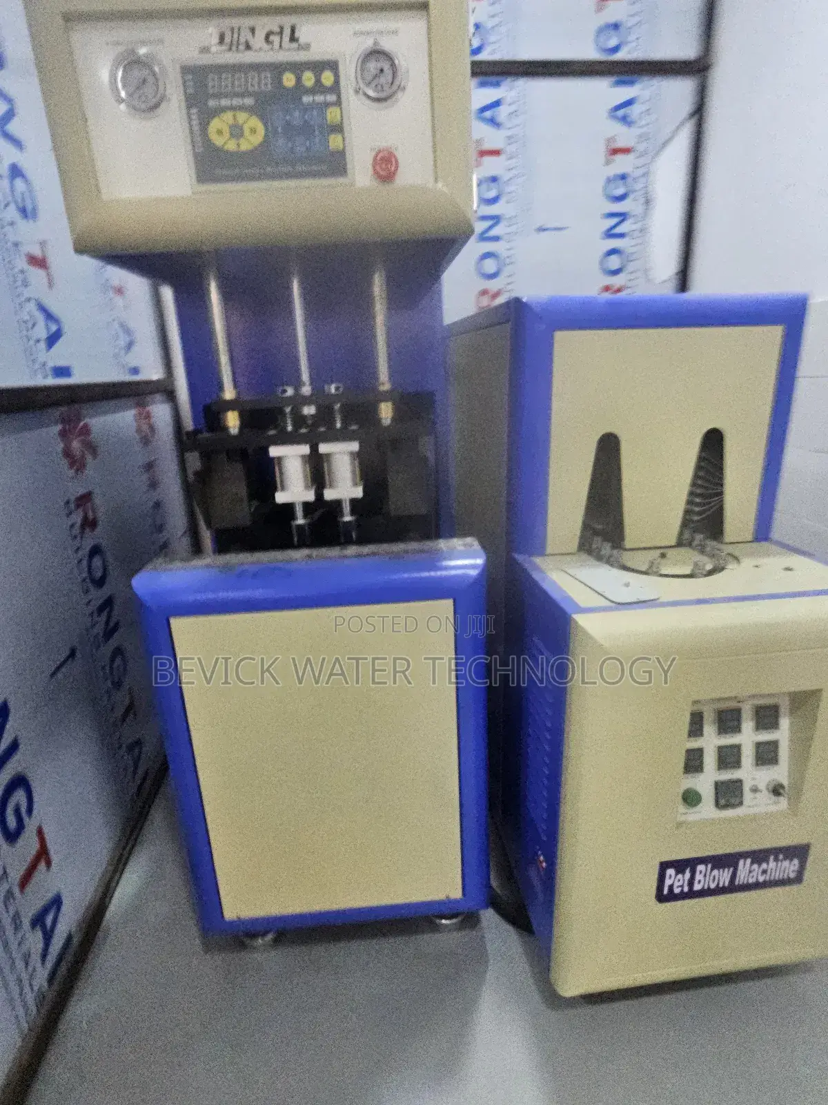 Pet Bottle Blower – Ready for Installation
