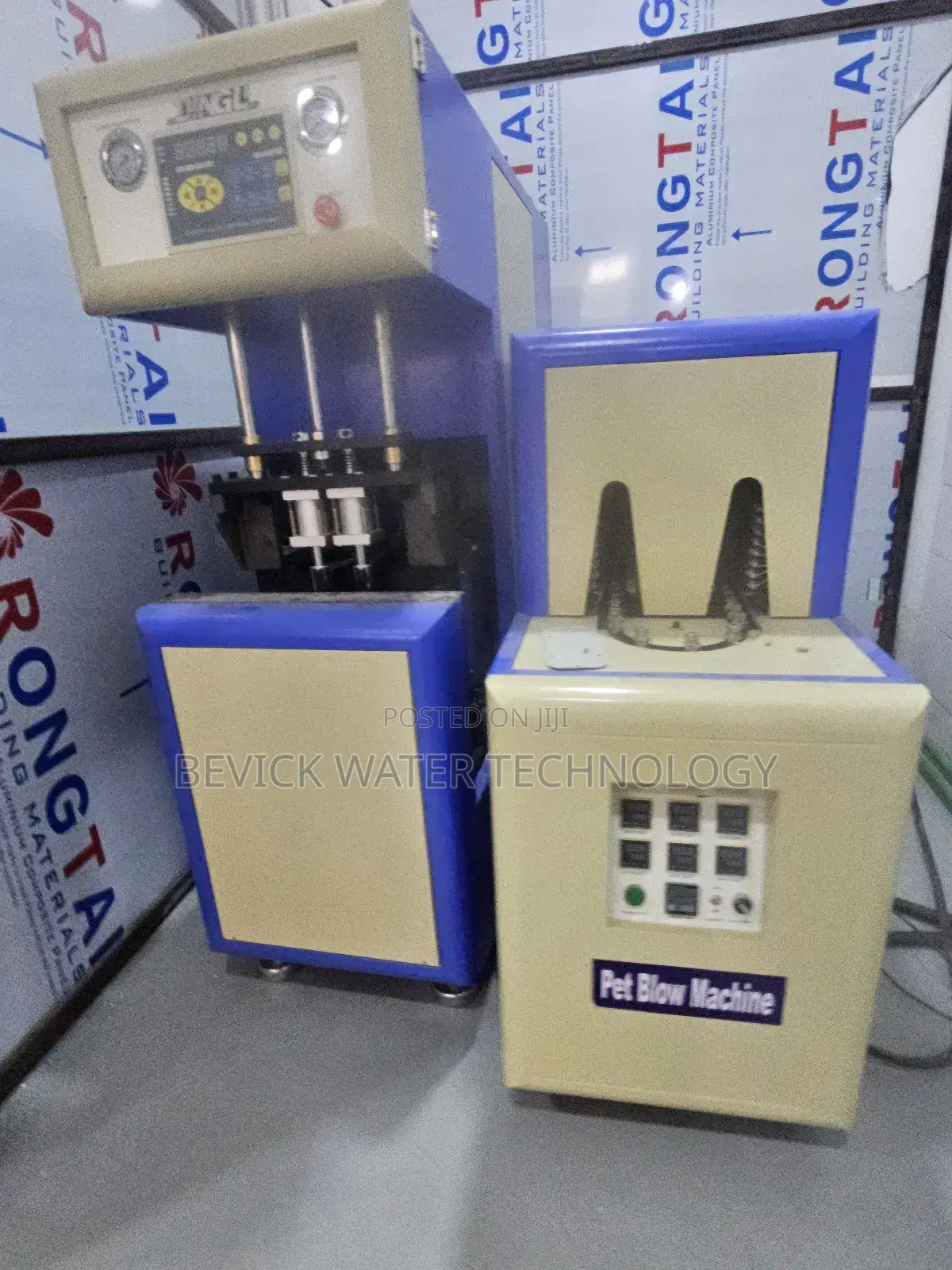 Pet Bottle Blower – Ready for Installation