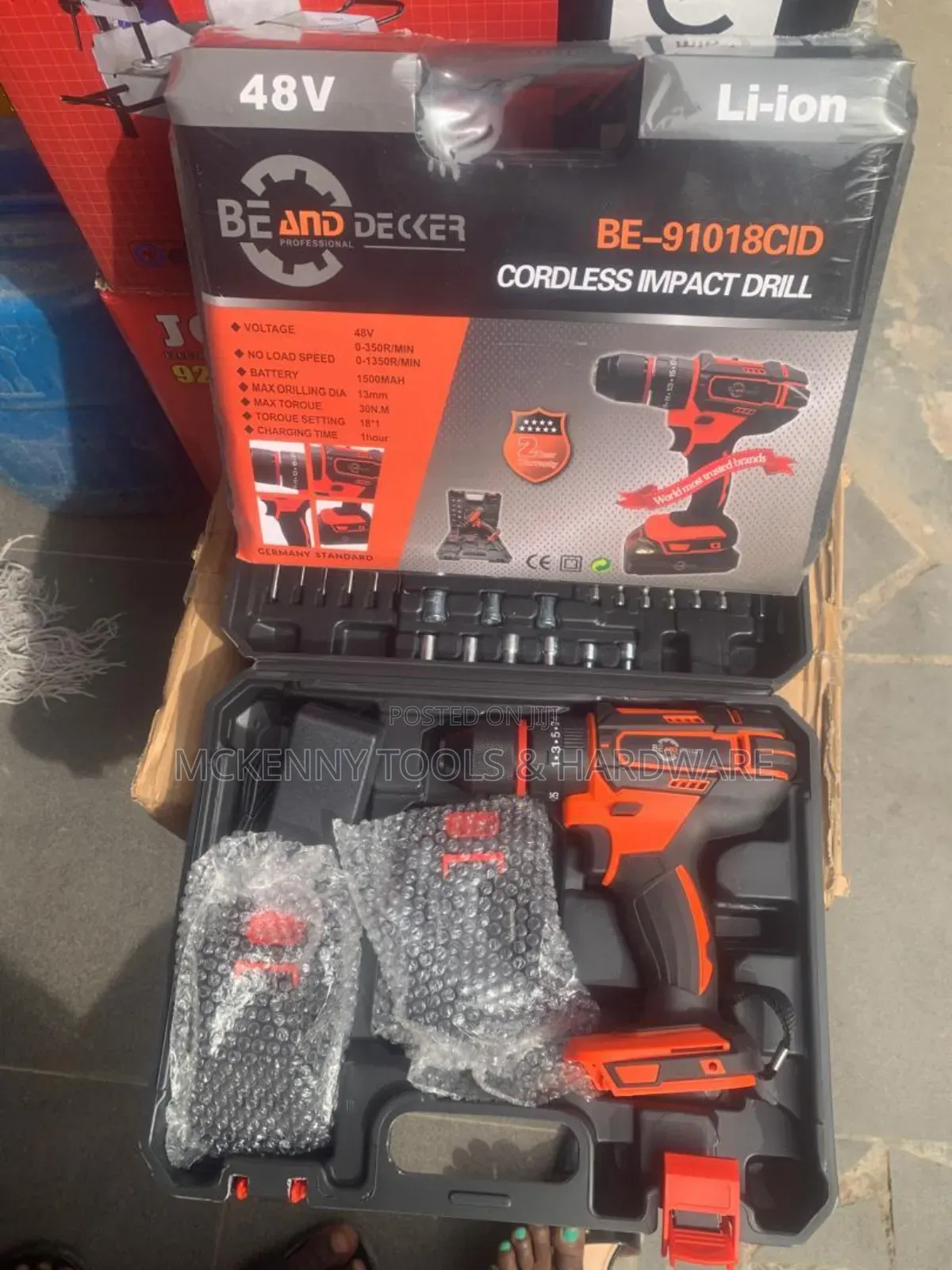Be And Decker Screw Driver Machine 48v
