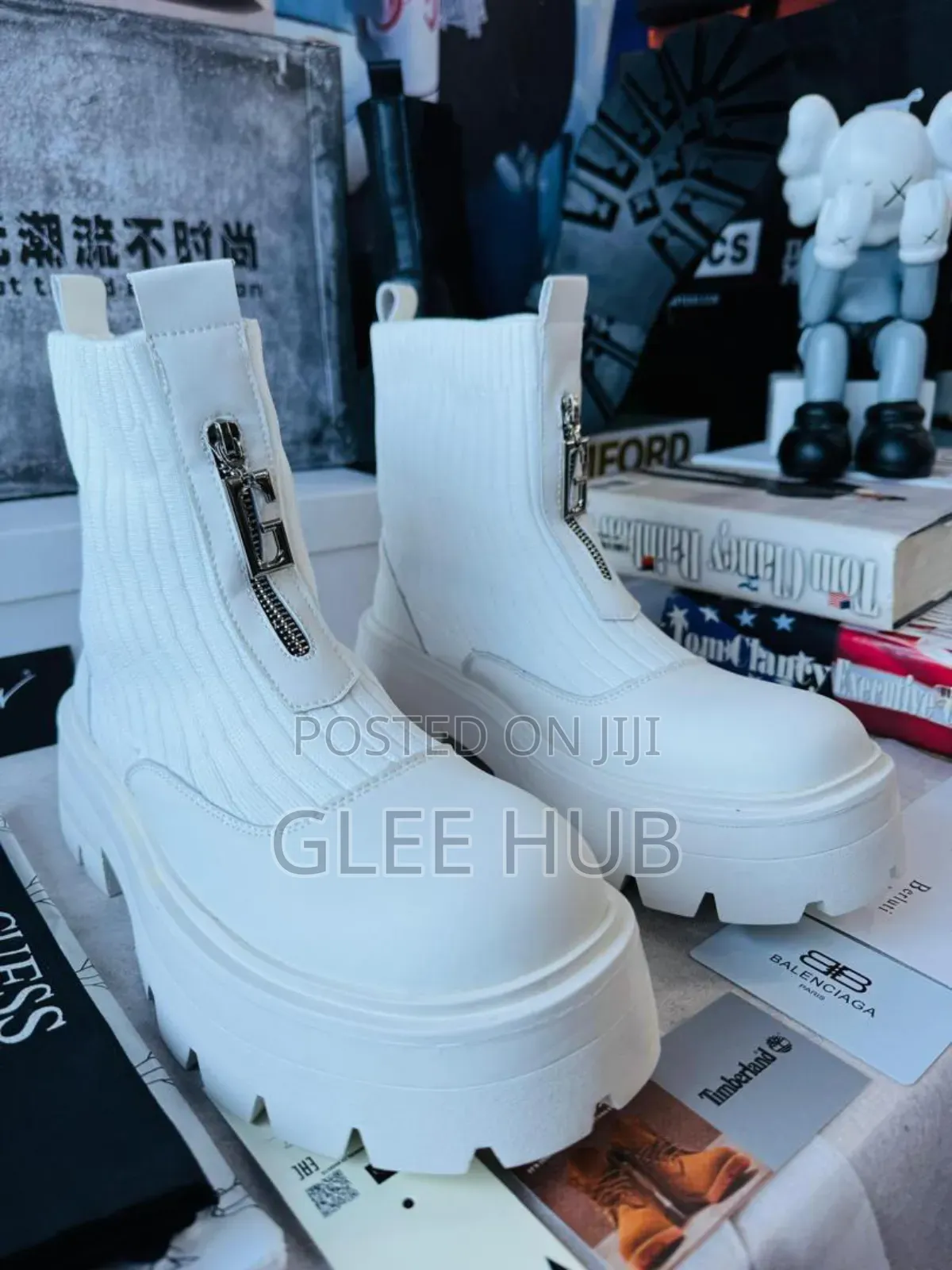 Fabric Ankle Shoes
