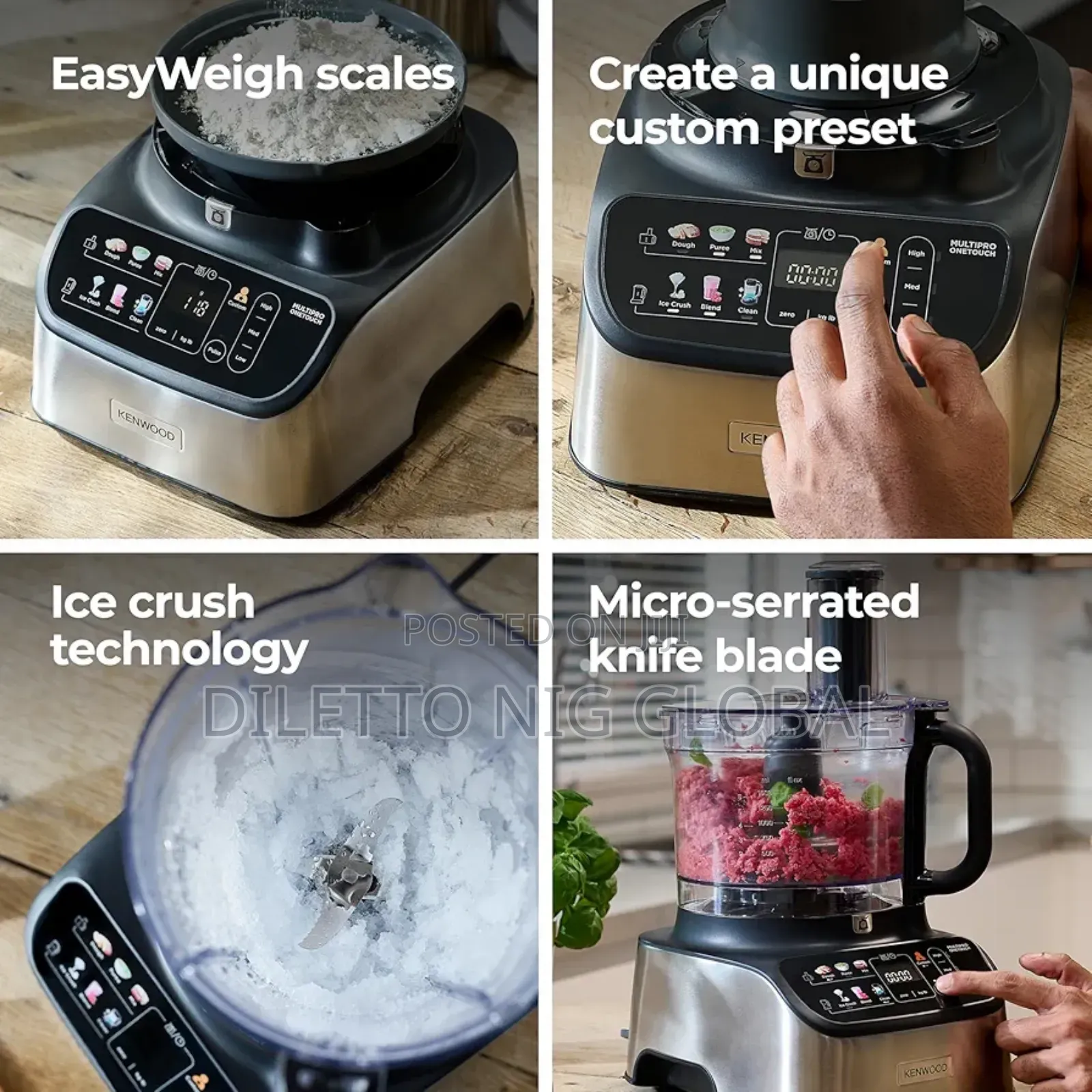 Kenwood Multipro Food Processor and Blender