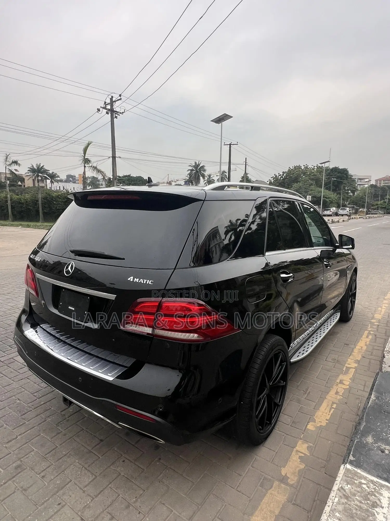 Mercedes-Benz GLE-Class GLE 400 4MATIC 2017 Black