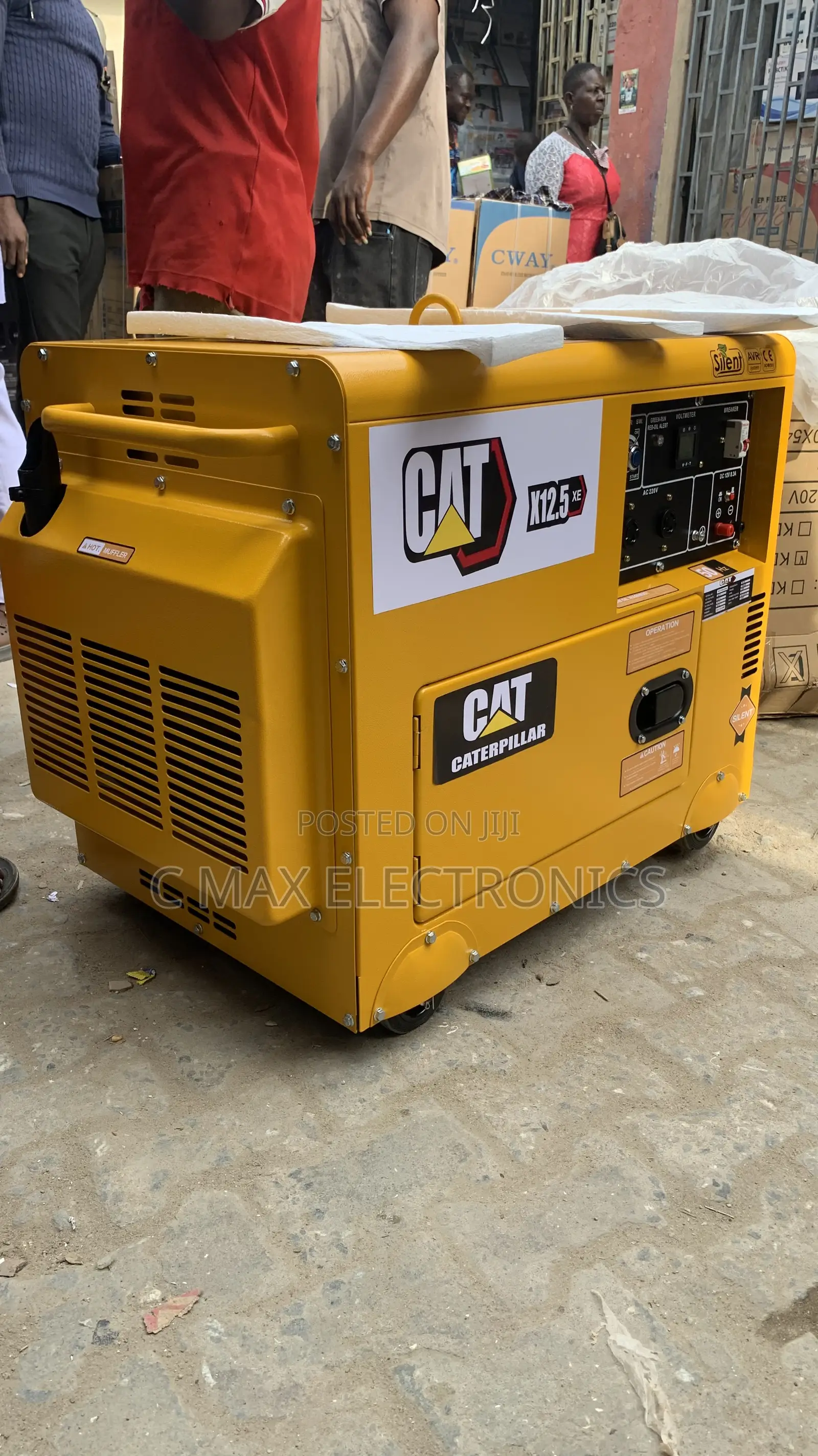 Cat 10kva Diesel Soundproof Generator 100% Copper Coil