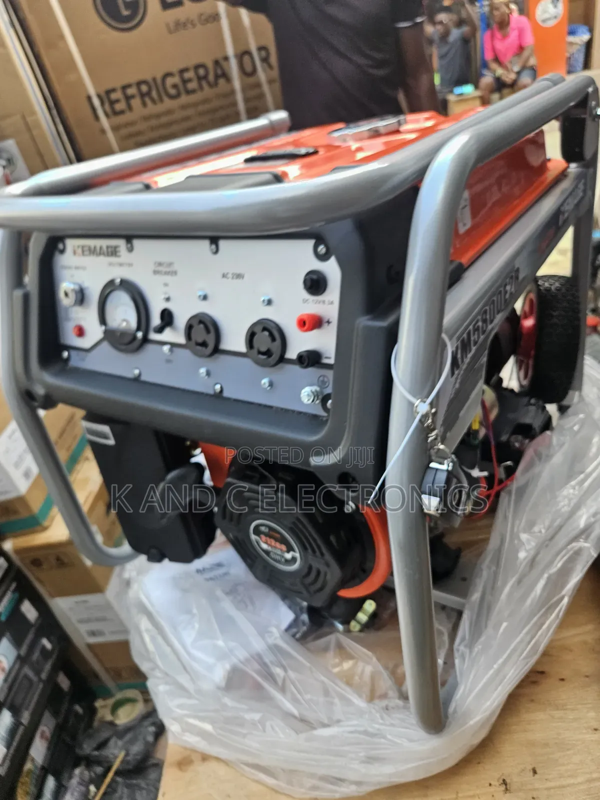 Kemage 4.5kva Petorl Generator Key and Remote Control 100%Copper Wire
