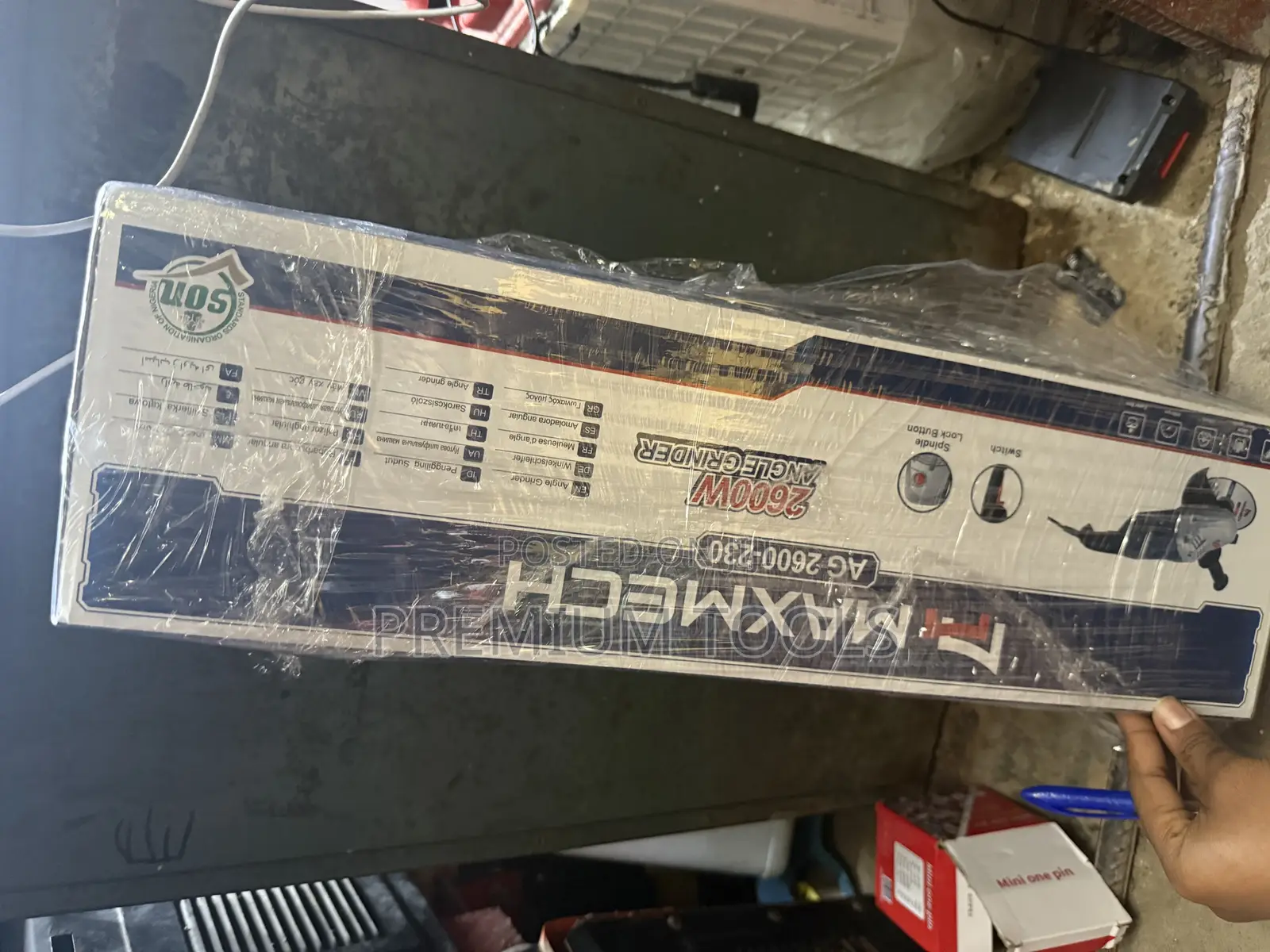 Maxmech Ag 2600-230 Angle Grinder
