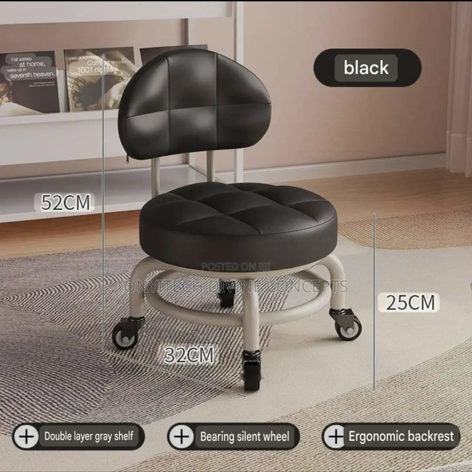 Kids Luxury Swivel Stool
