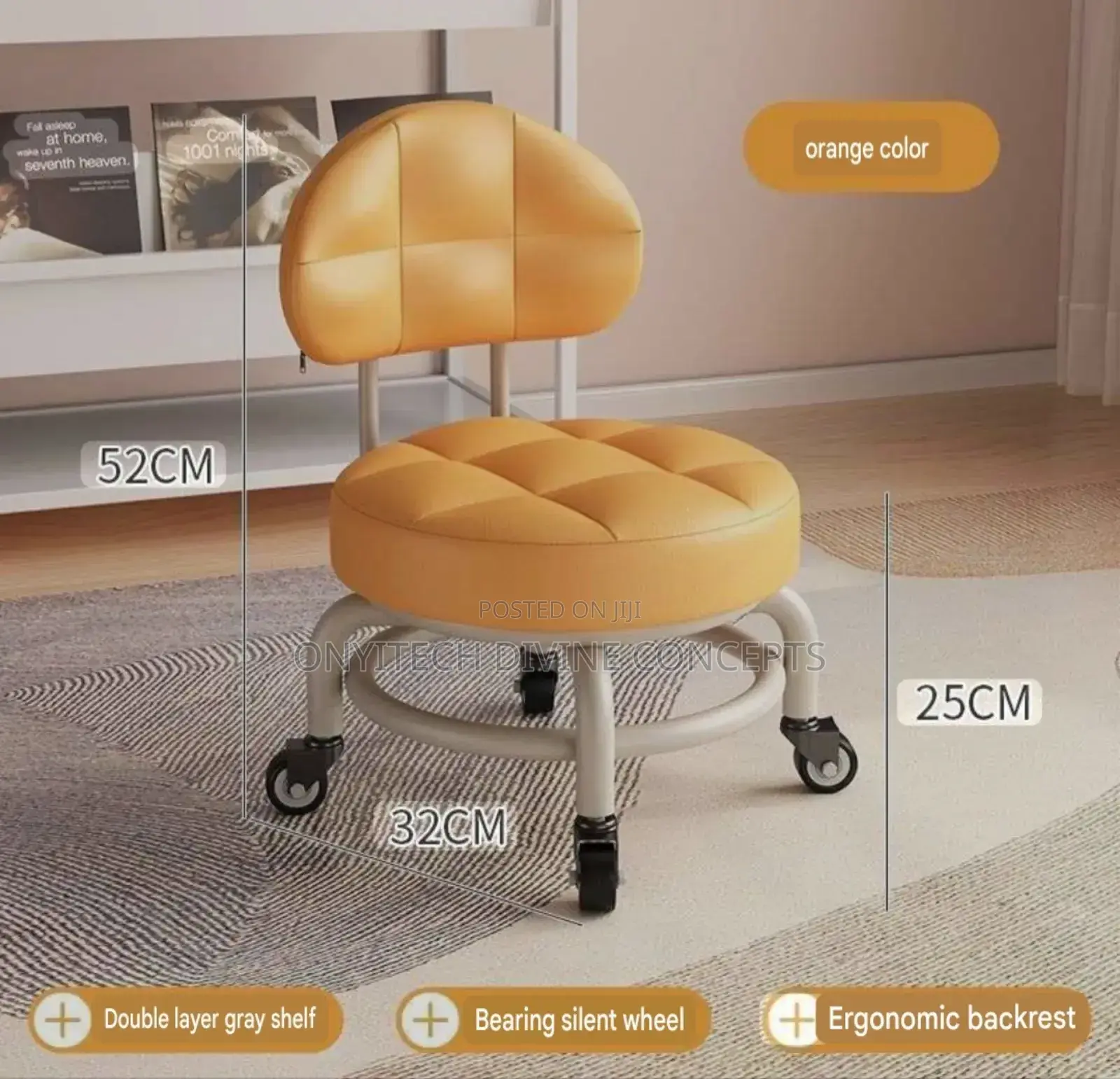 Kids Luxury Swivel Stool