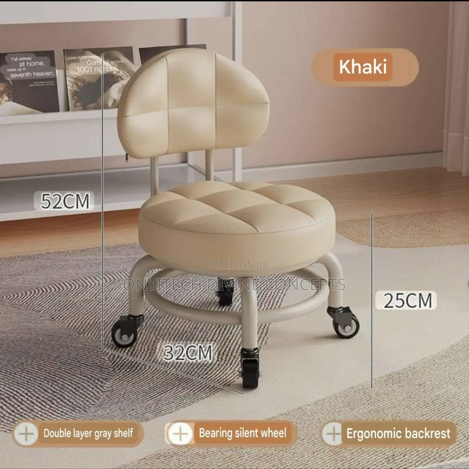 Kids Luxury Swivel Stool