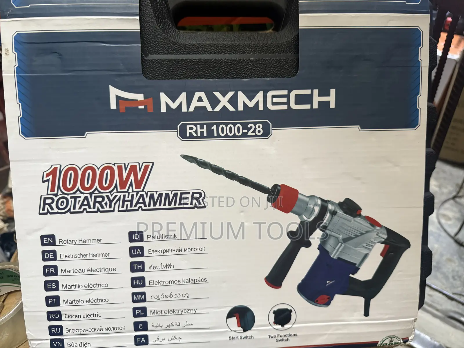 Maxmech Rotary Hammer Drill Machine 1000w Rh1000-28