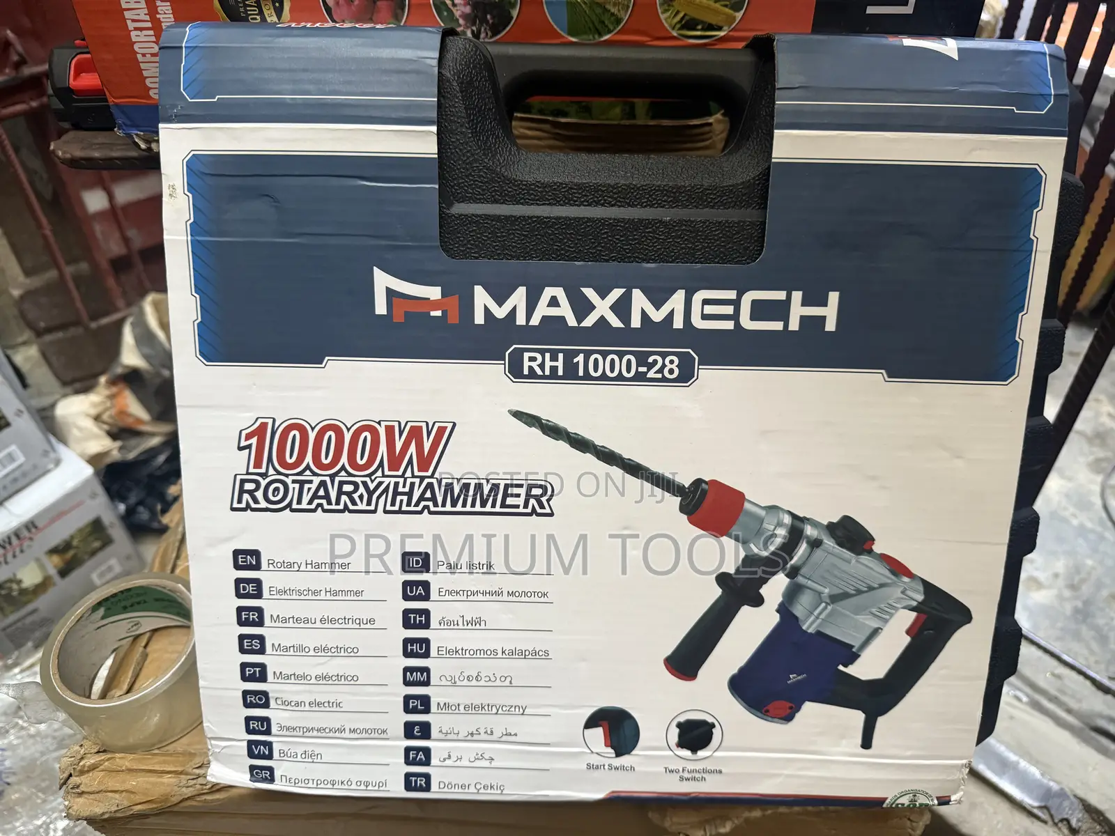 Maxmech Rotary Hammer Drill Machine 1000w Rh1000-28
