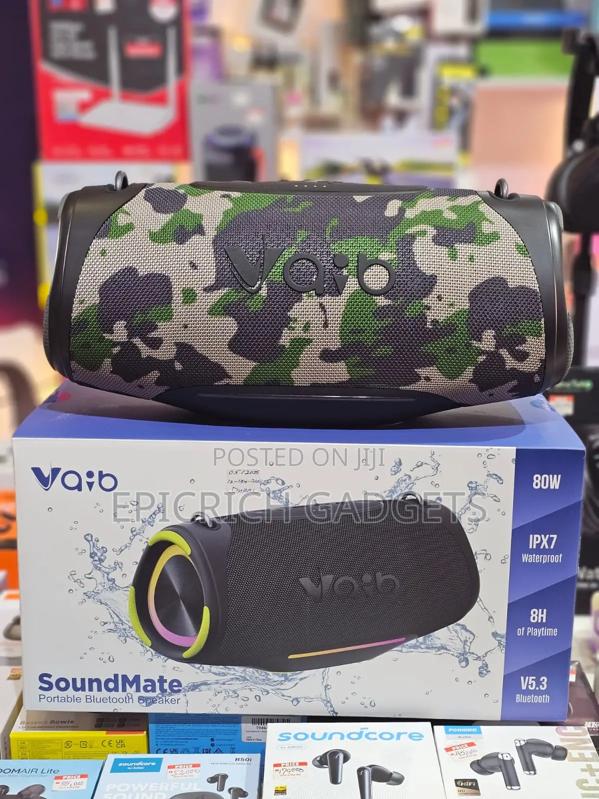 Vaib Soundmate Portable Bluetooth Speaker