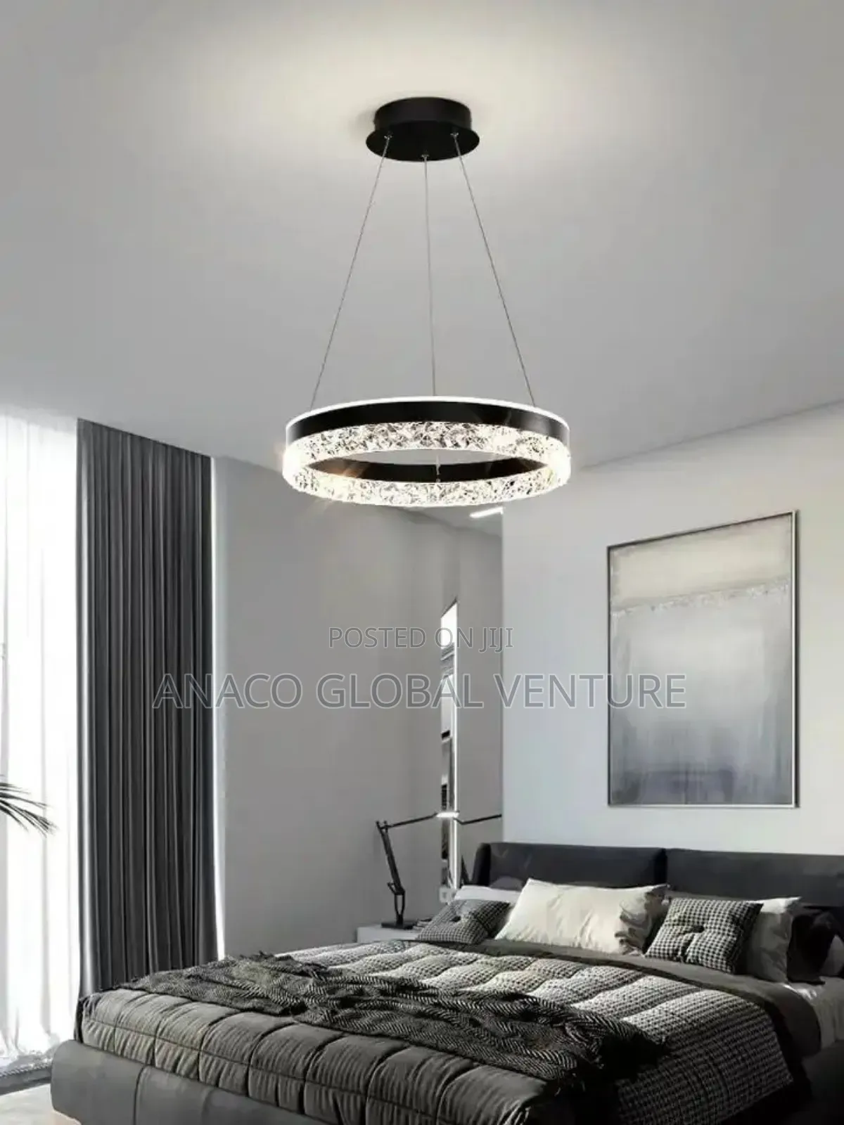 Modern Bedroom Dropping Light 3 Colours Light Size 500mm