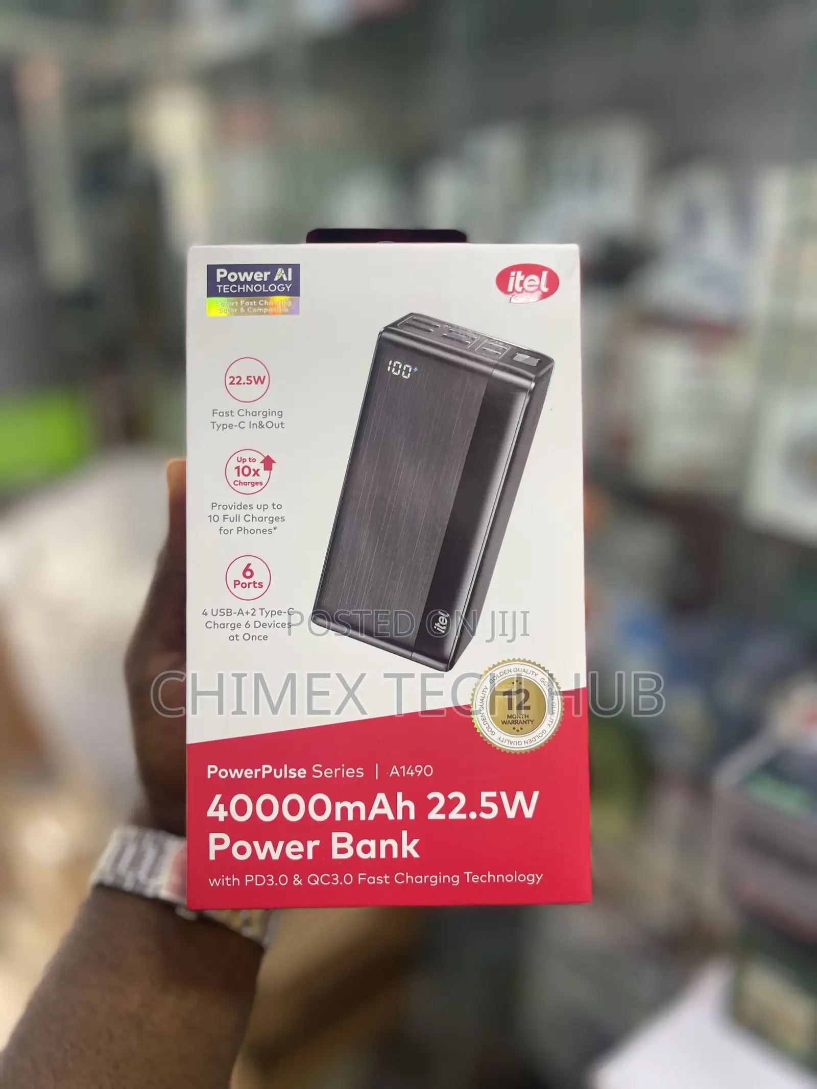 Powerpulse I 40000mah 22.5w 40000mah Powerbank