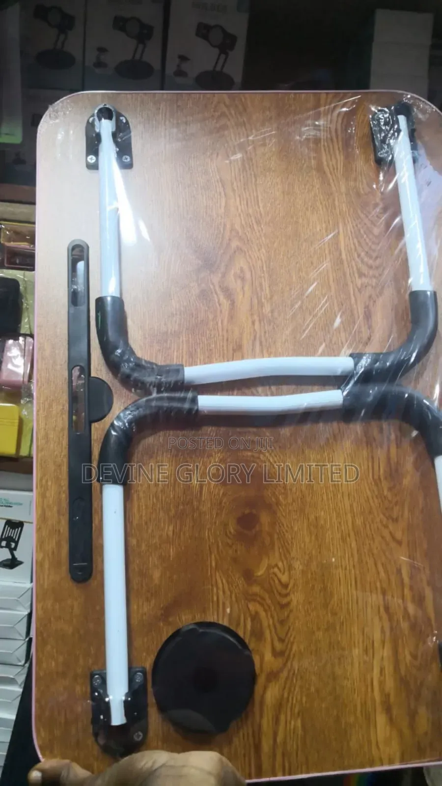 Foldable Portable Laptop Desk With Cup Tablet Holder