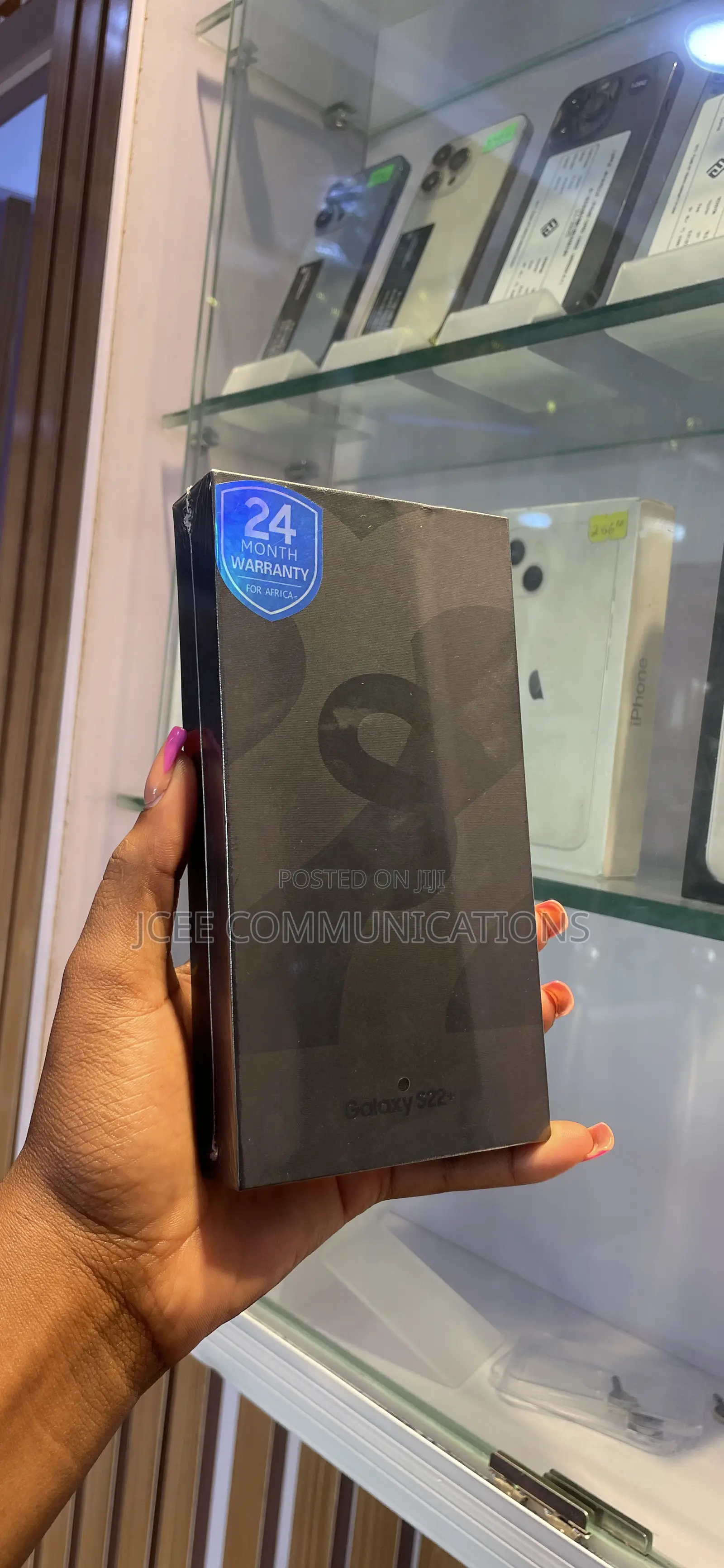 New Samsung Galaxy S22+ 5G 256 GB Black