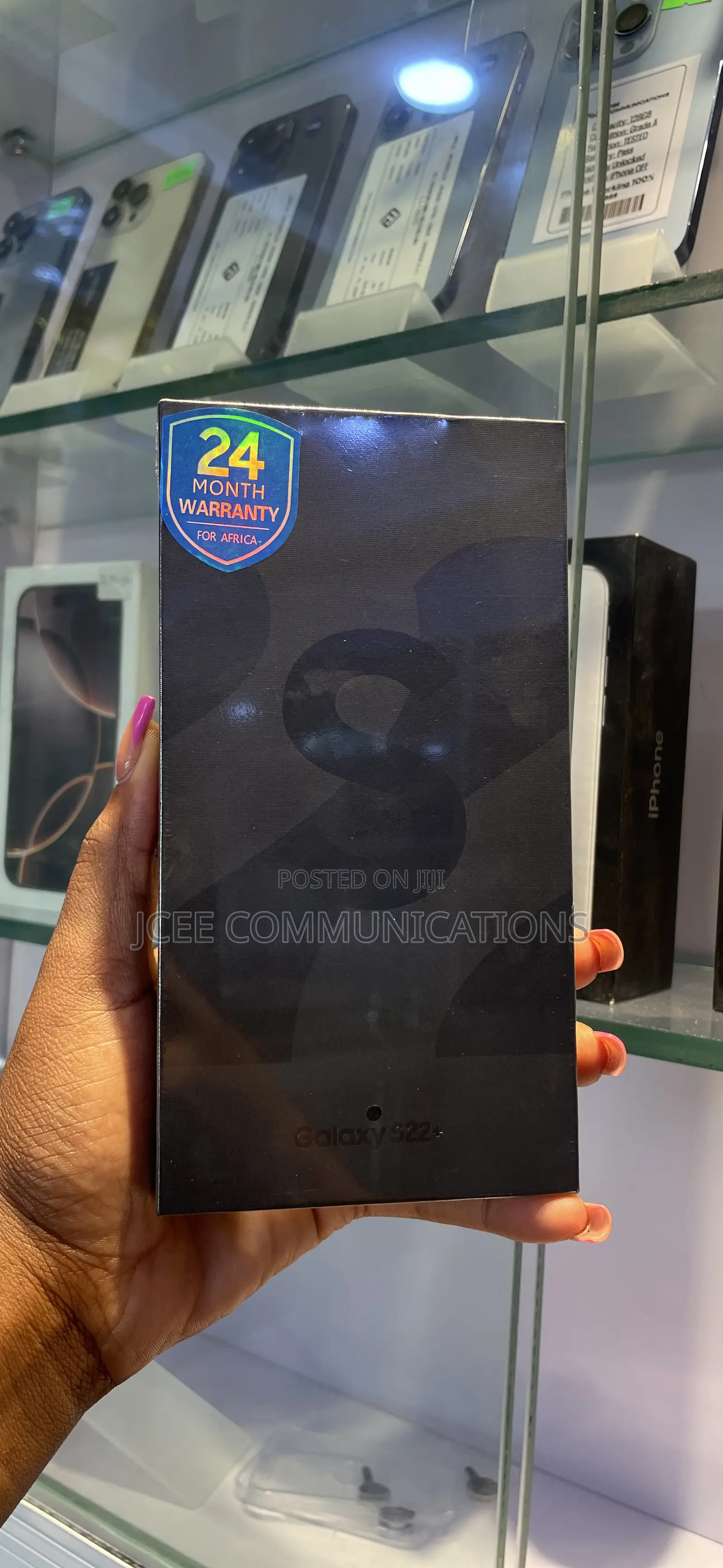New Samsung Galaxy S22+ 5G 256 GB Black