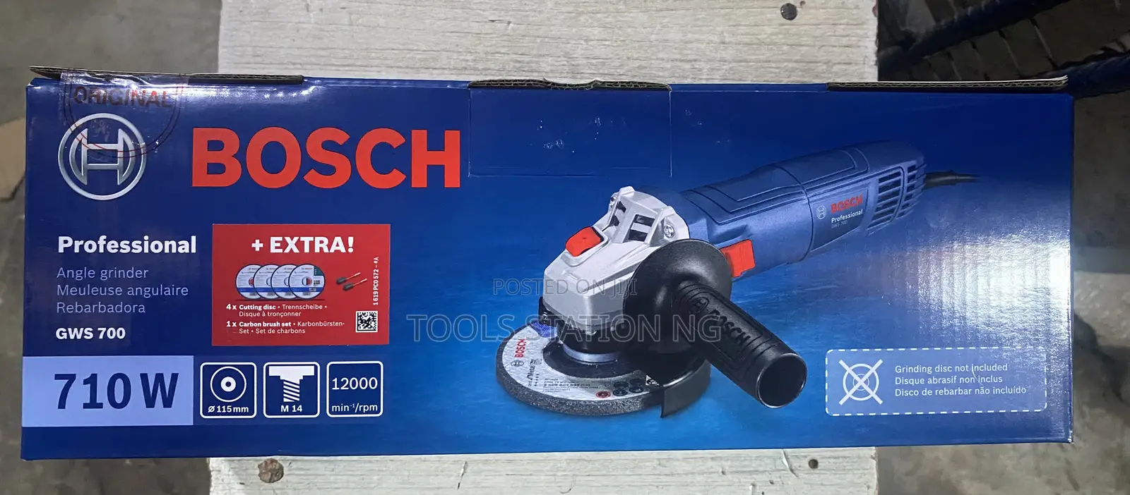 Bosch 4 1/2”Angle Grinder