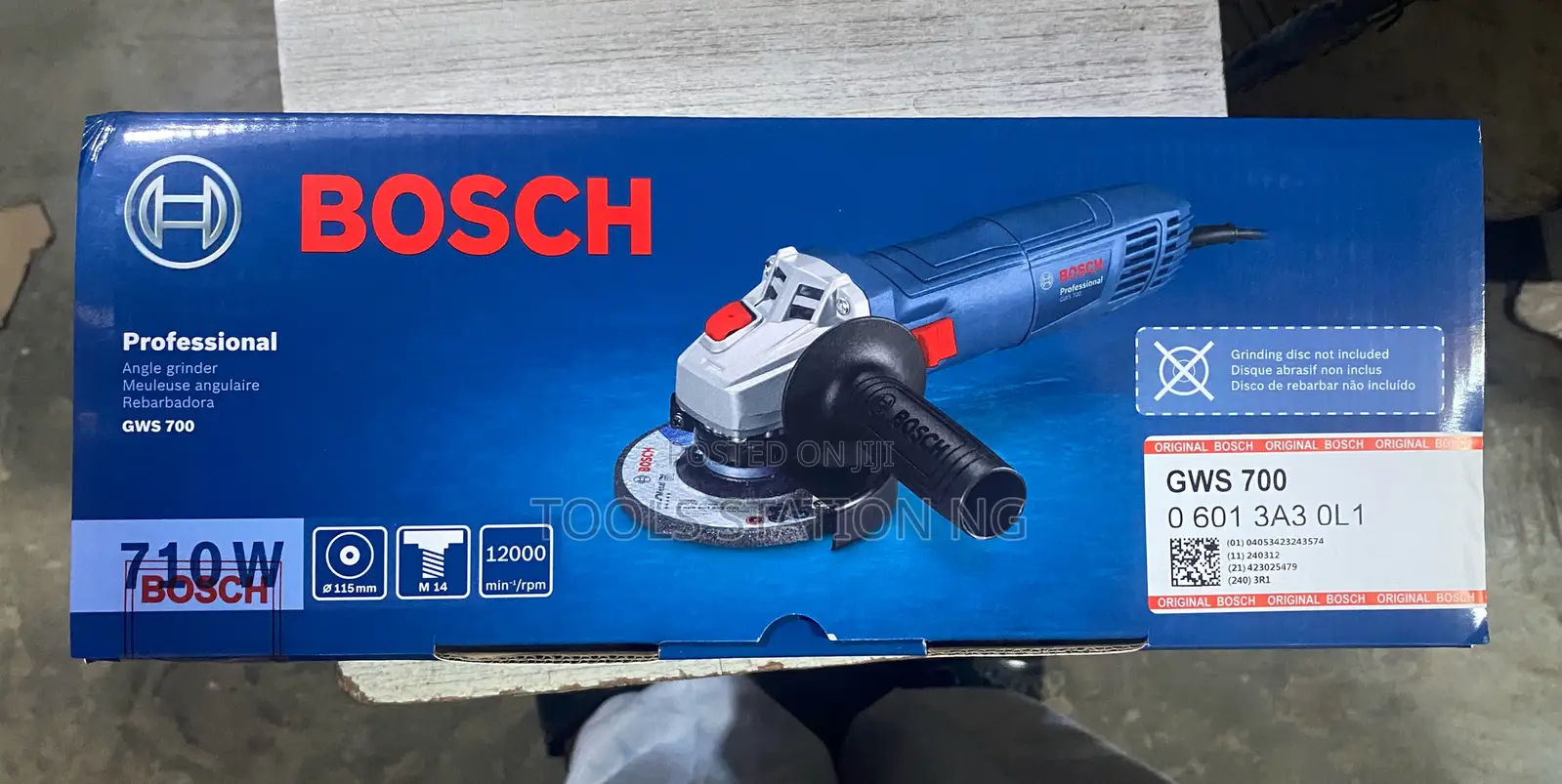 Bosch 4 1/2”Angle Grinder