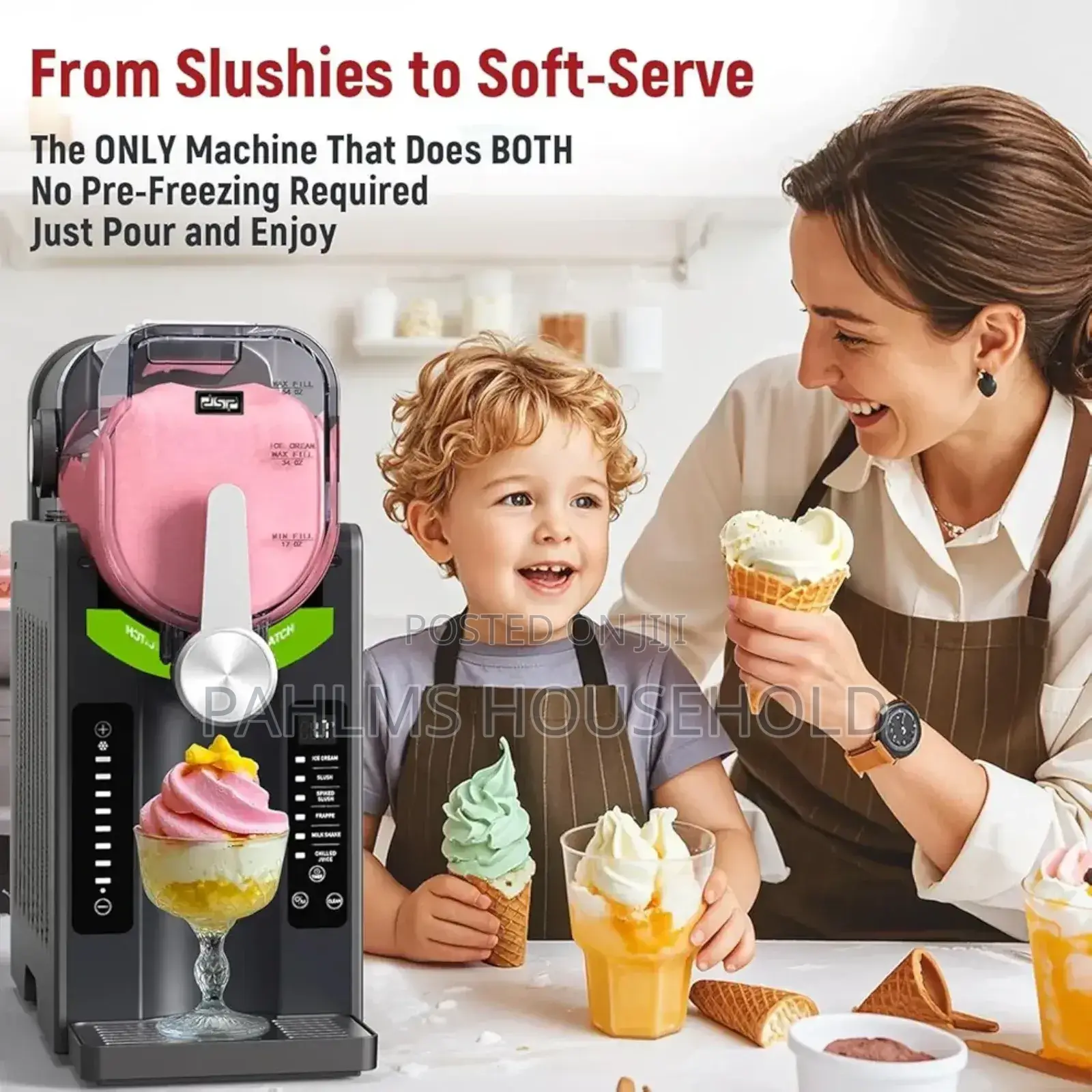 DSP Electric Slushie and Frozen Dessert Maker