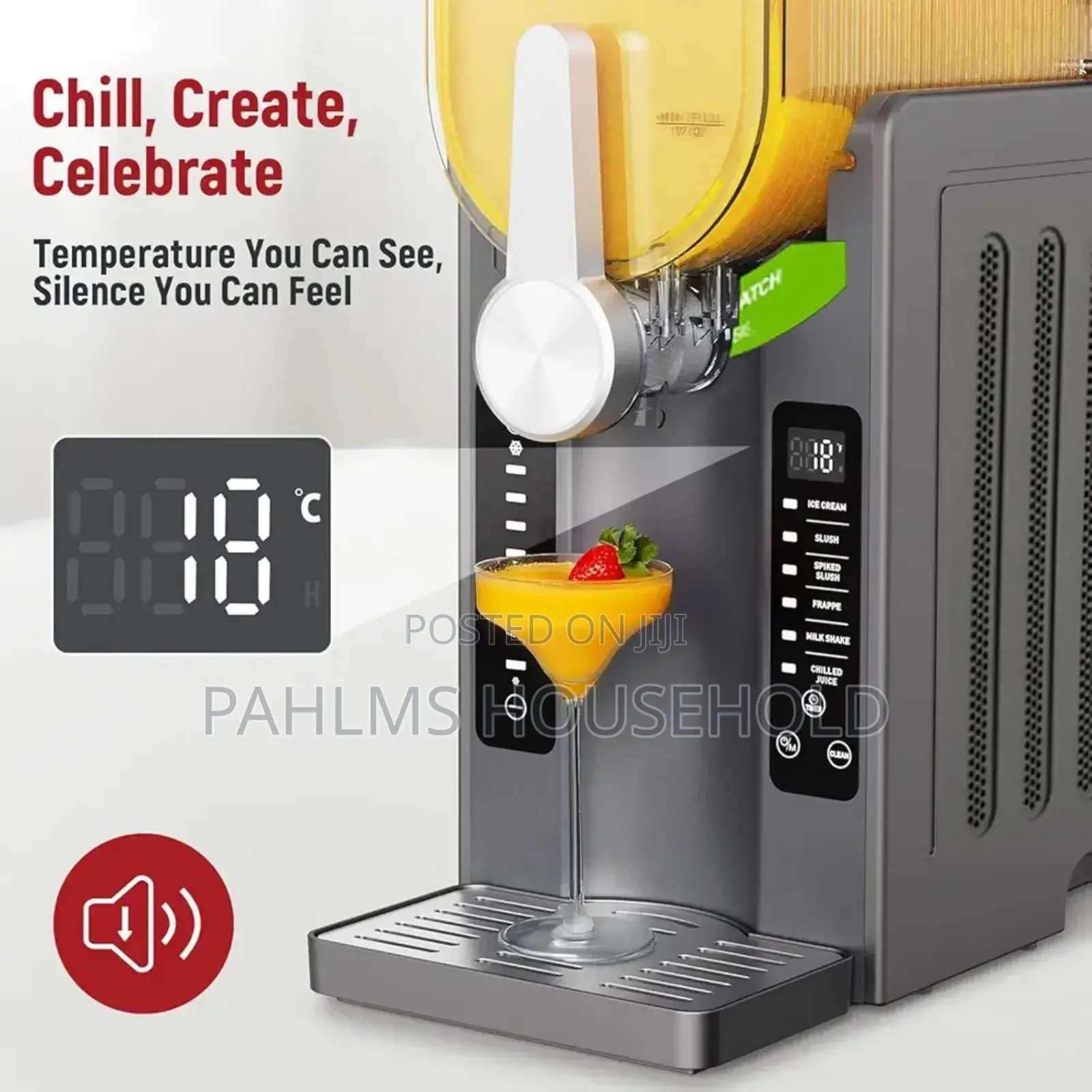 DSP Electric Slushie and Frozen Dessert Maker