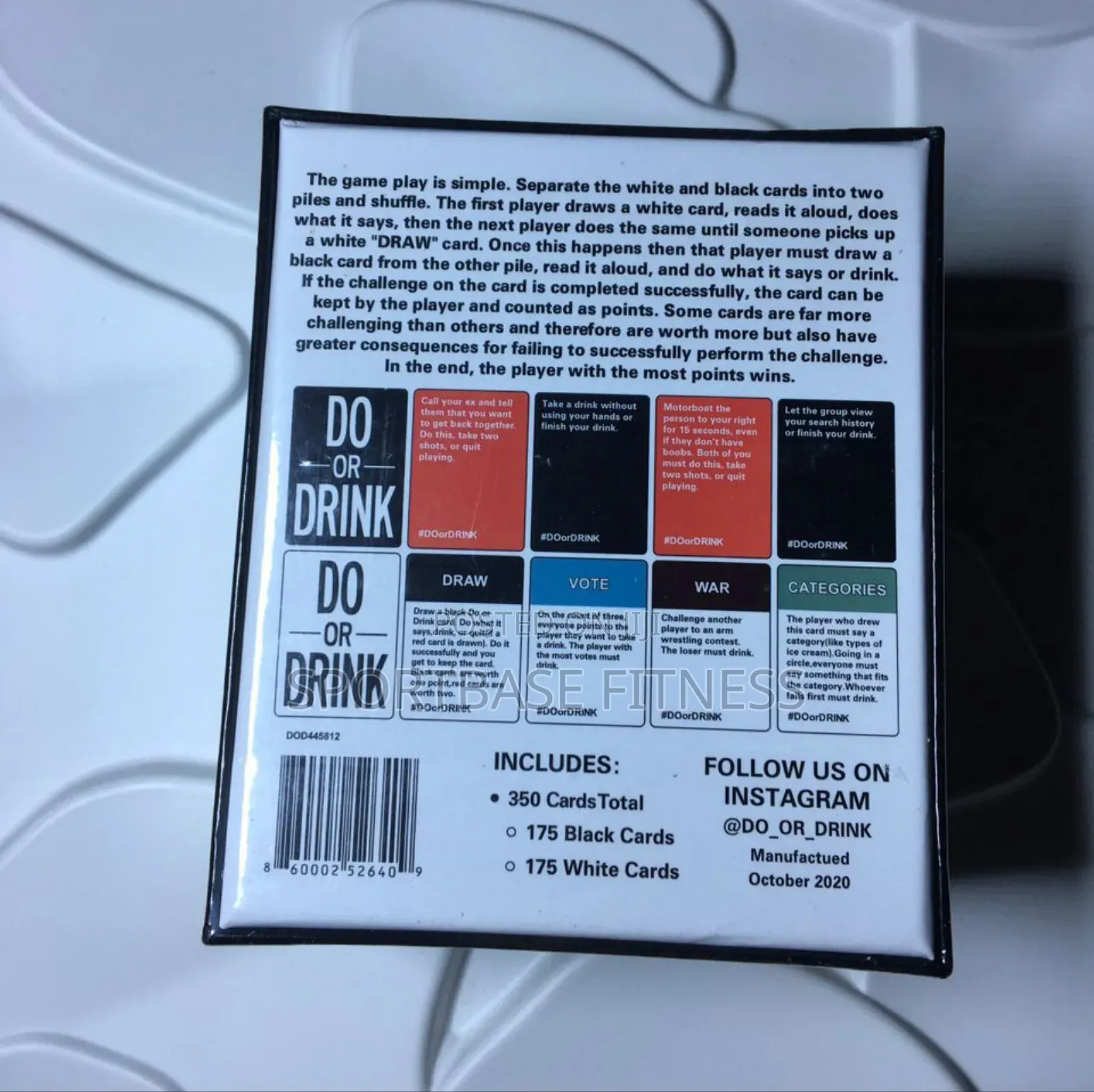 Do or Drink Adults Game