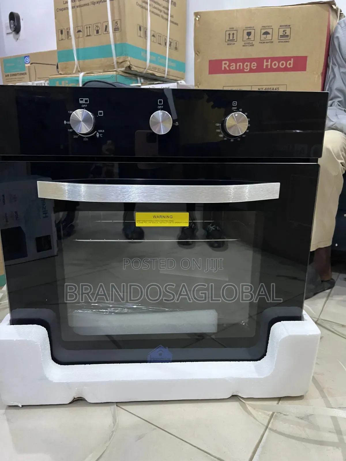 Homestar 75l 60cm Hsqmb60-Bk Built-in Oven for Modern Kitchens