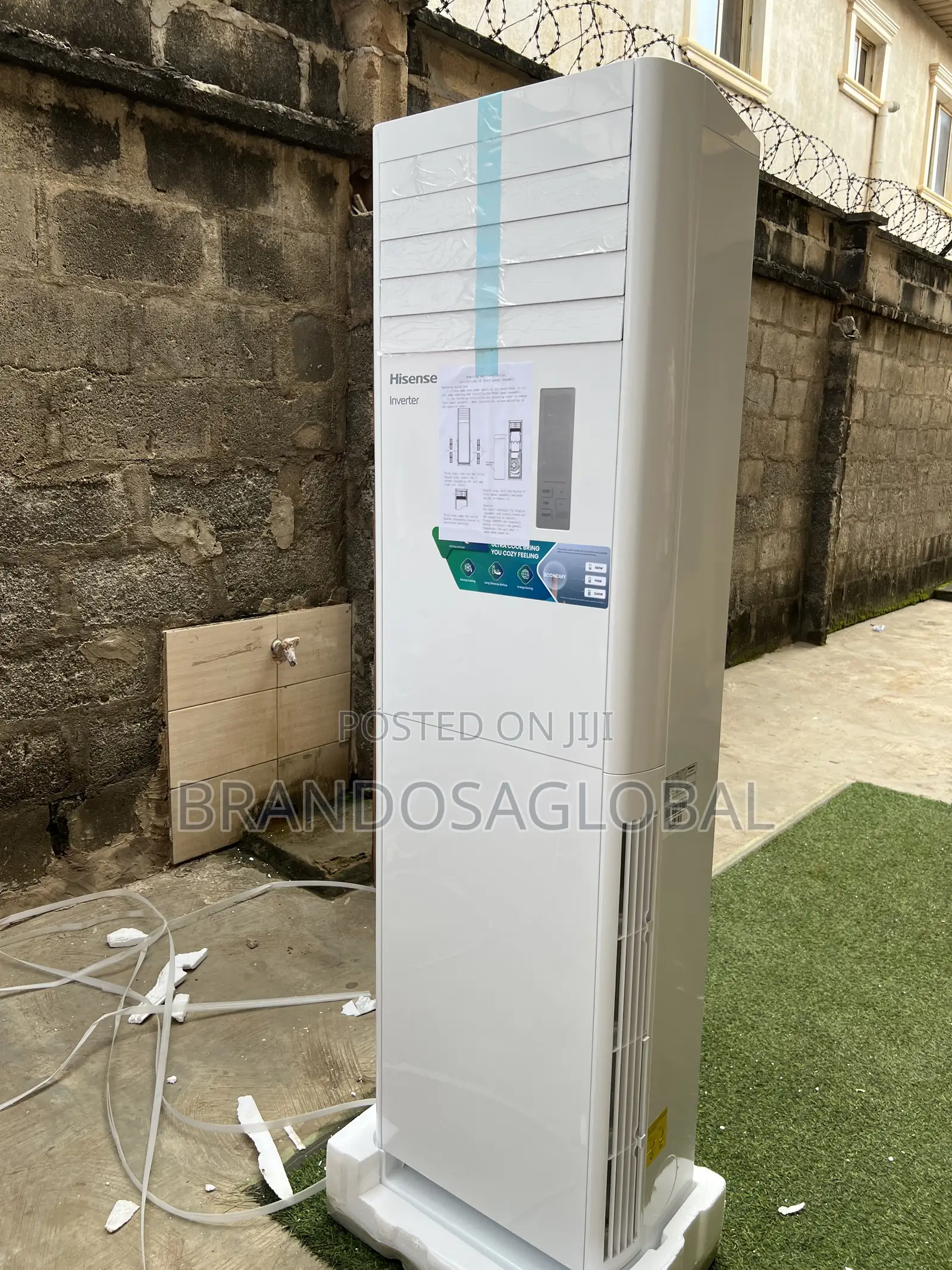 High Capacity Hisense 3tons Inverter Standing Ac