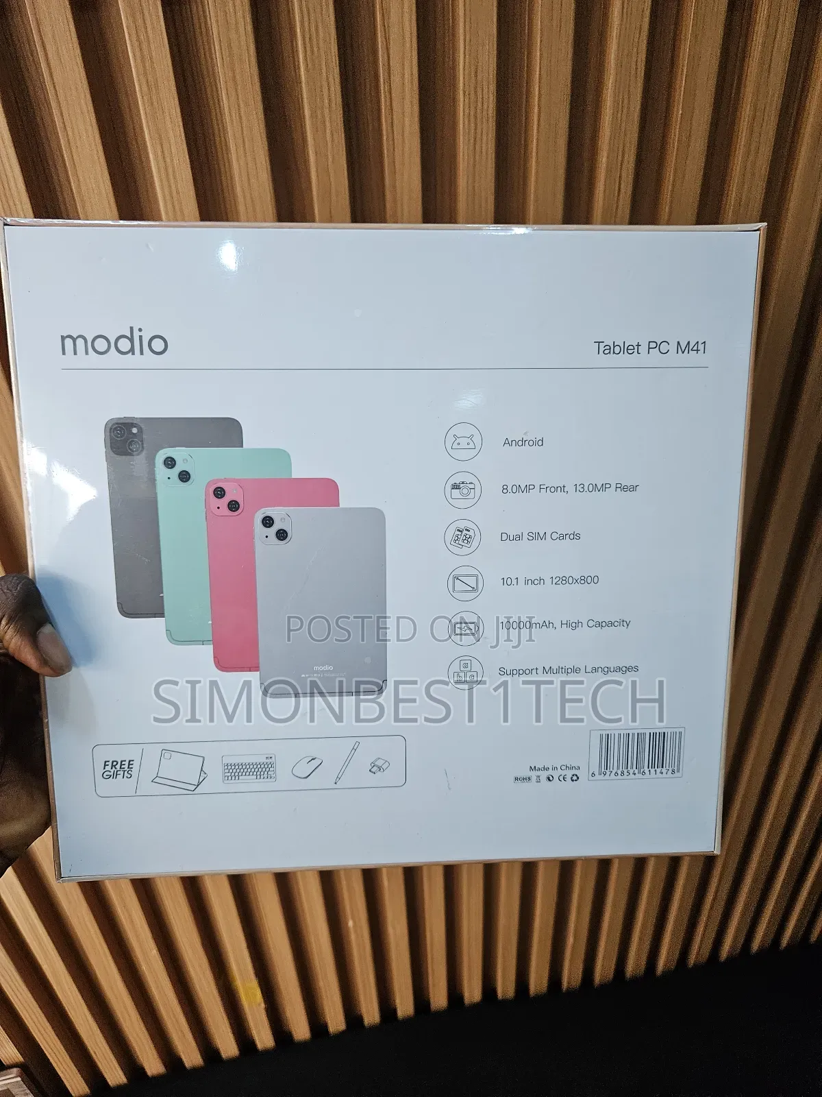 New Modio M41 1 TB Pink