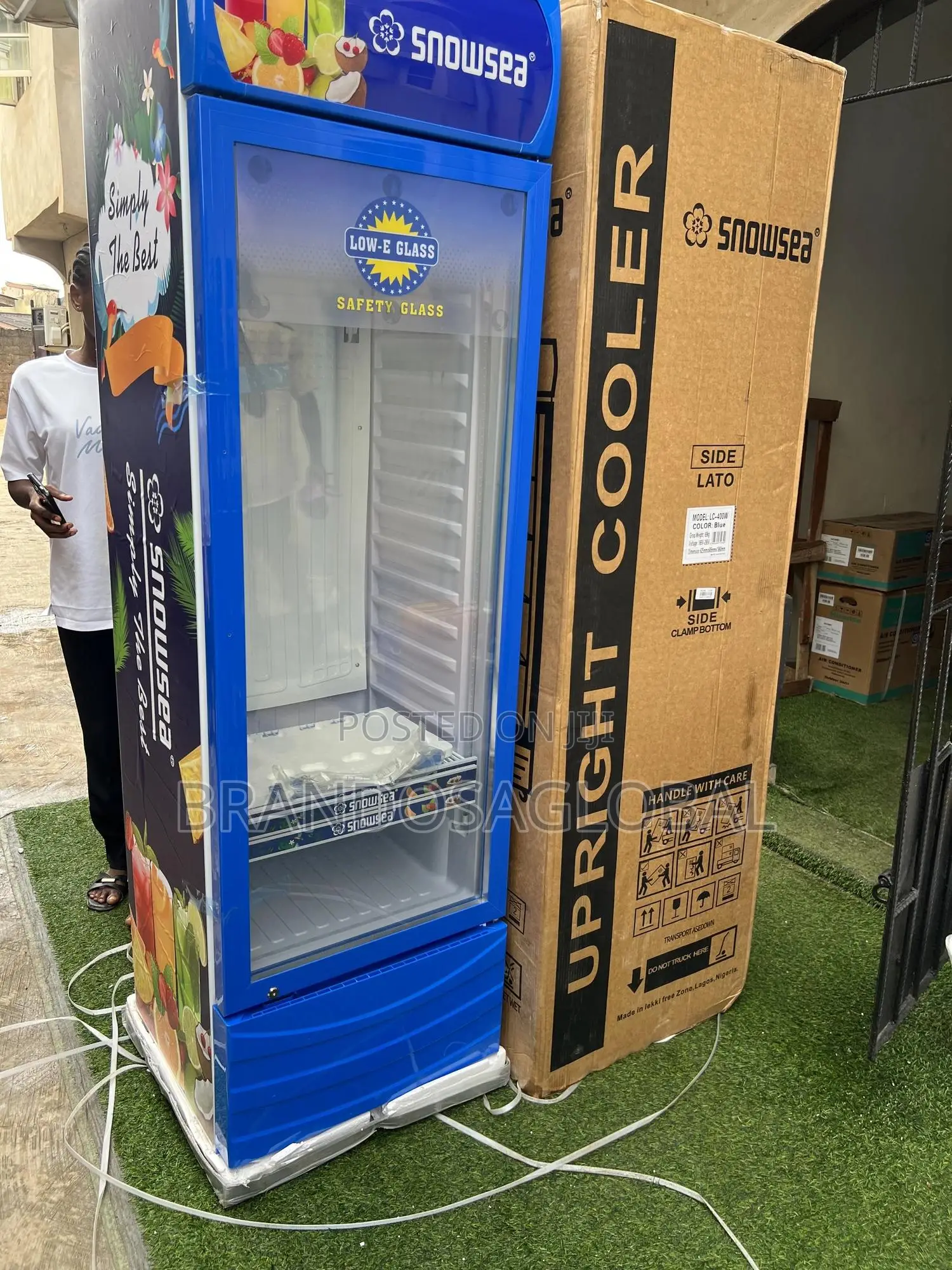Snowsea 400l Commercial Display Fridge Lc-400