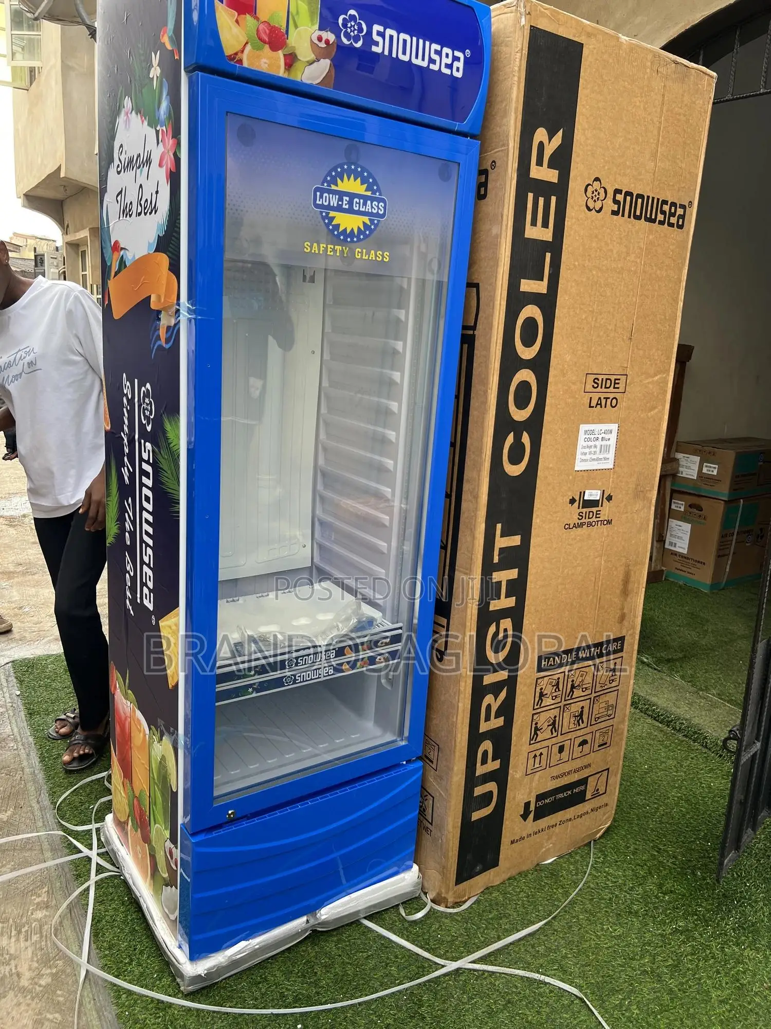 Snowsea 400l Retail Showcase Chiller Lc-400