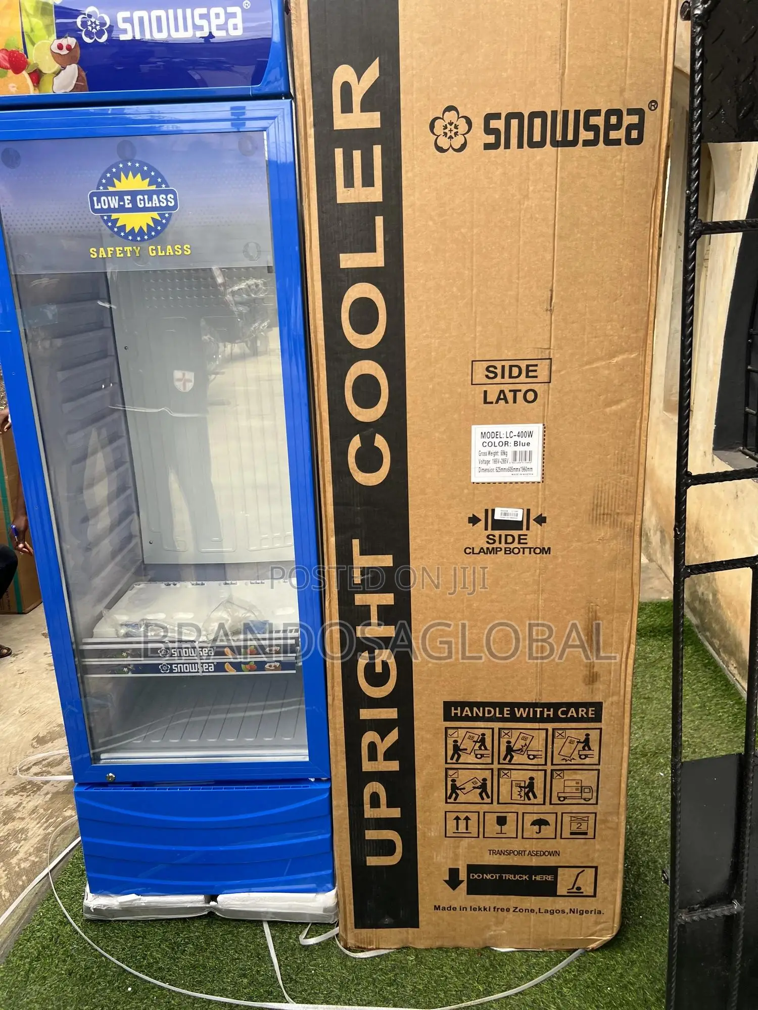 Snowsea 400l Storefront Upright Chiller Lc-400