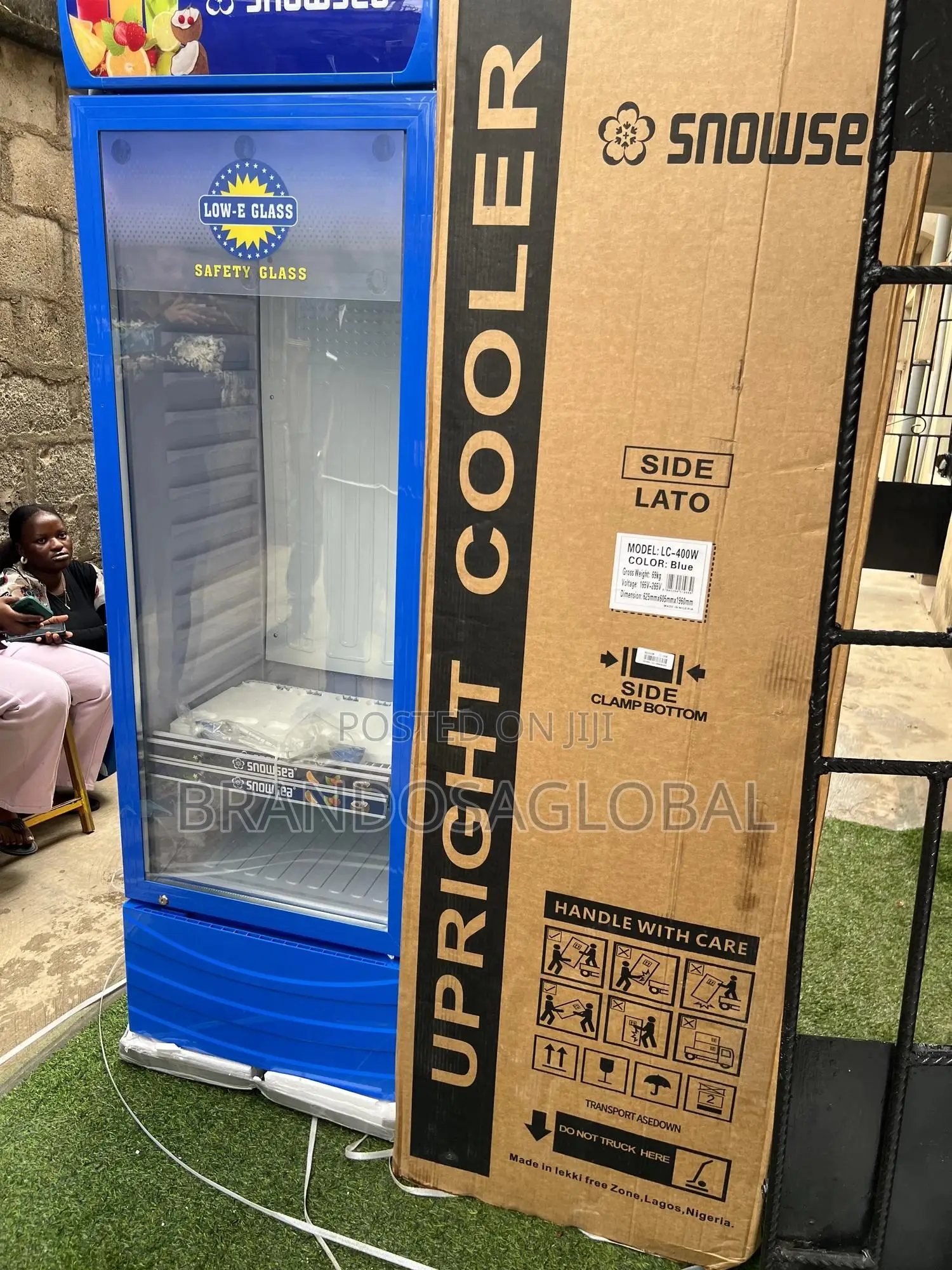 Snowsea 400l Commercial Cooling Showcase Lc-400
