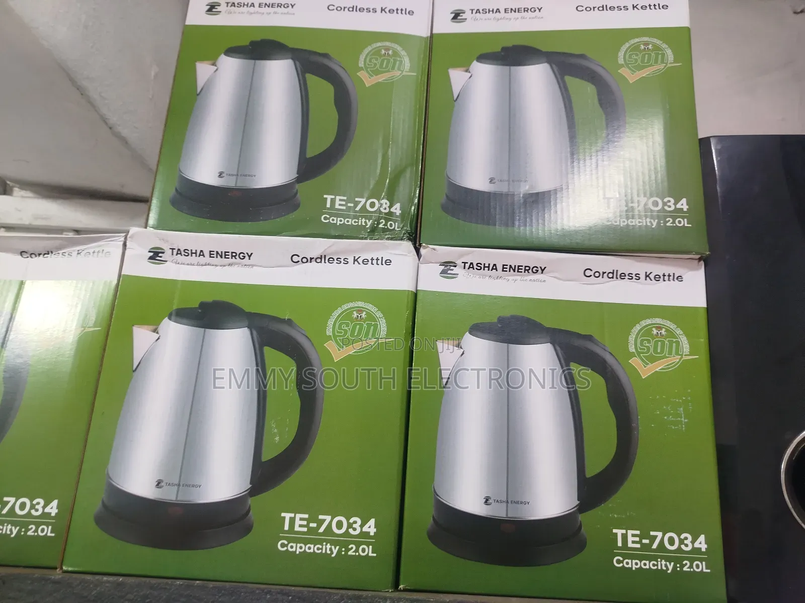 Tasha Energy Electric Cordless Kettle 2.0 L
