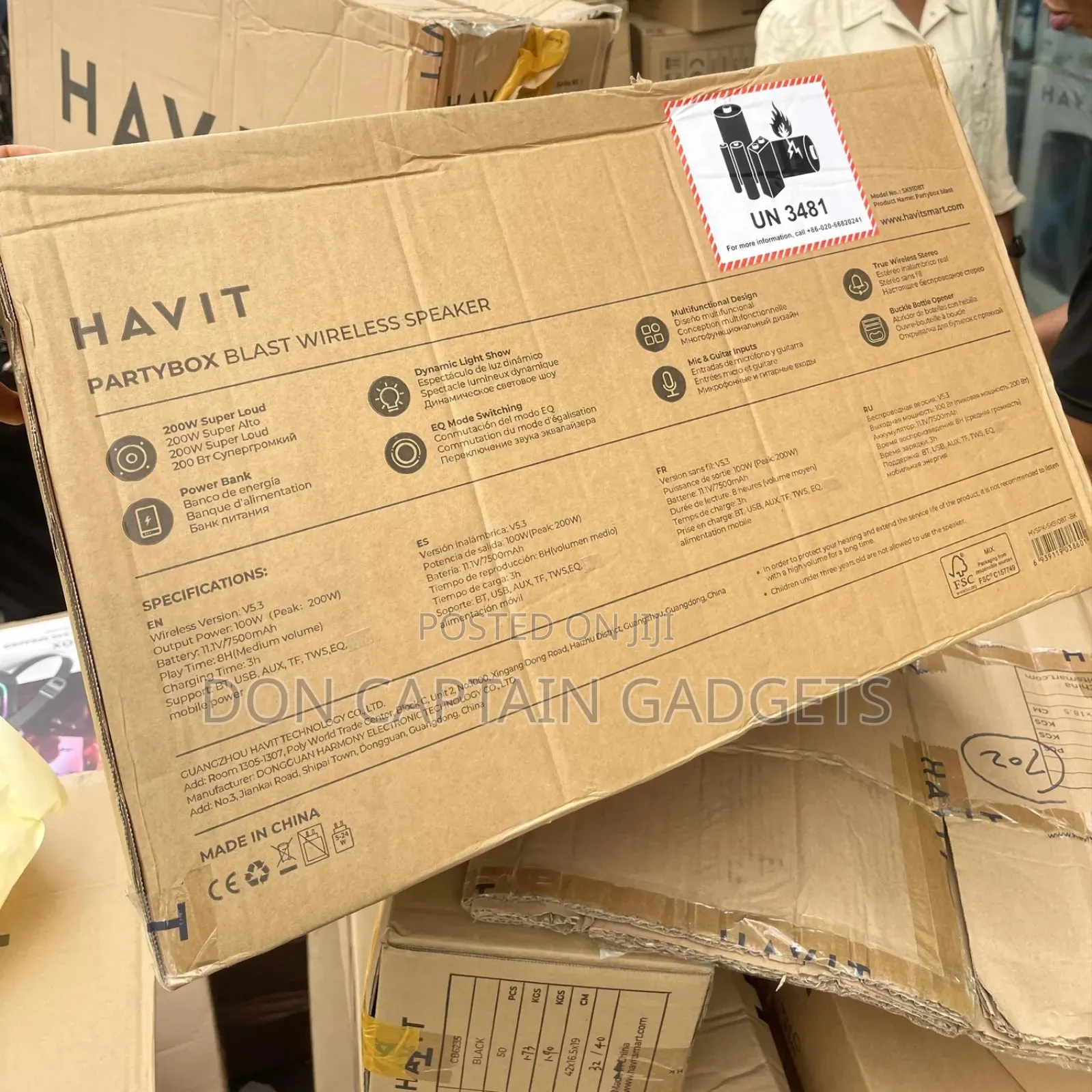 Havit Partybox Blast Waterproof
