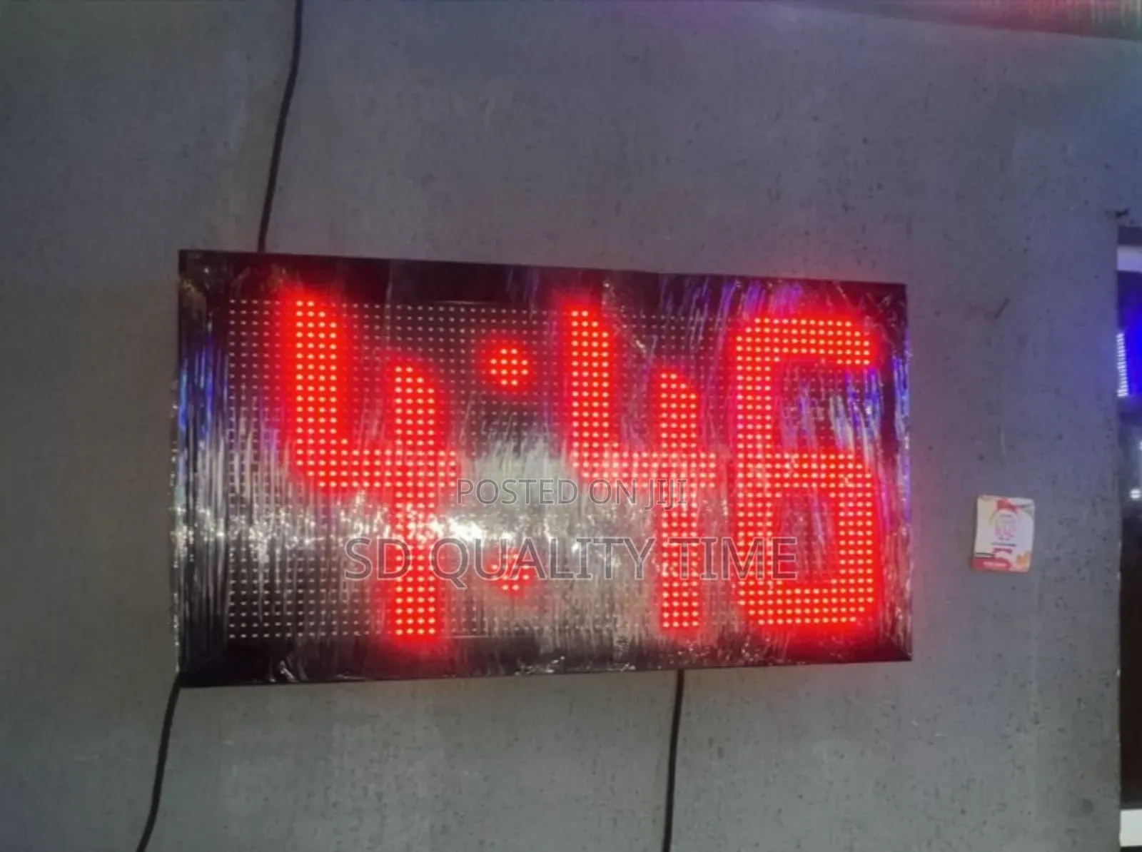 Led Digital Clock 2ft by 16 Inches (Outdoor /Indoor)