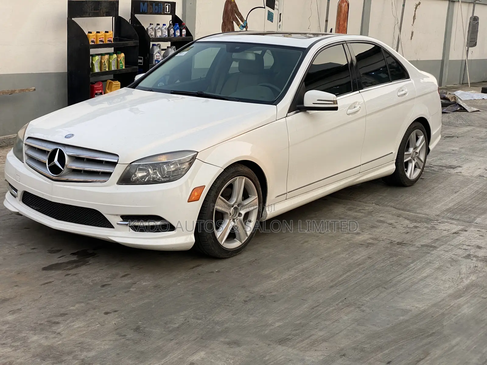 Mercedes-Benz C300 2011 White