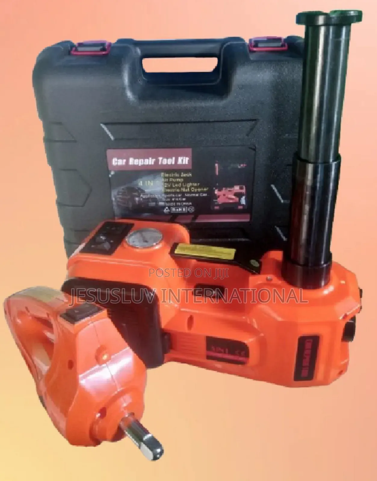 Dc 12v Electric Car Jack 5 Ton,Tyre Inflator Pump Impact Wrench
