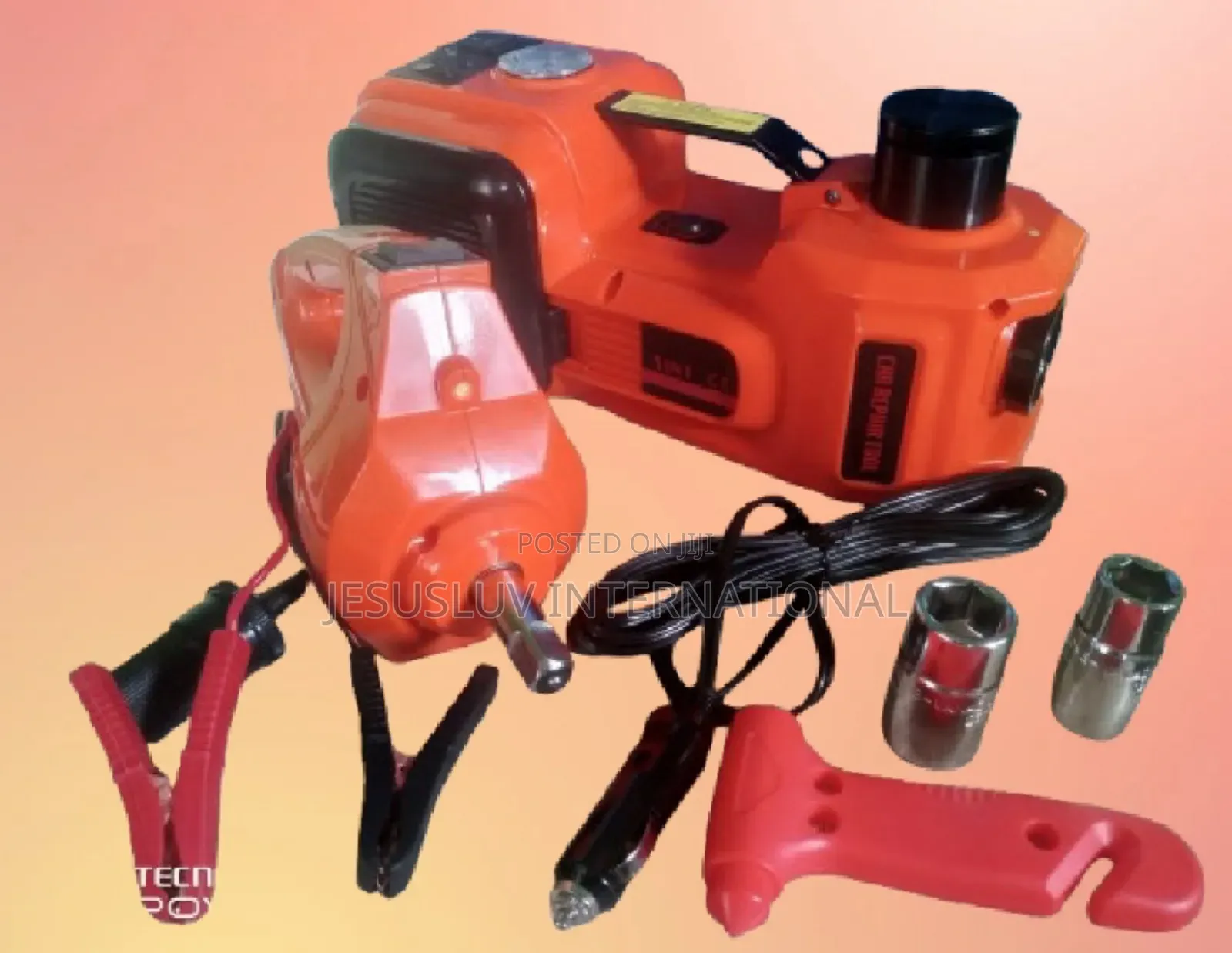 Dc 12v Electric Car Jack 5 Ton,Tyre Inflator Pump Impact Wrench