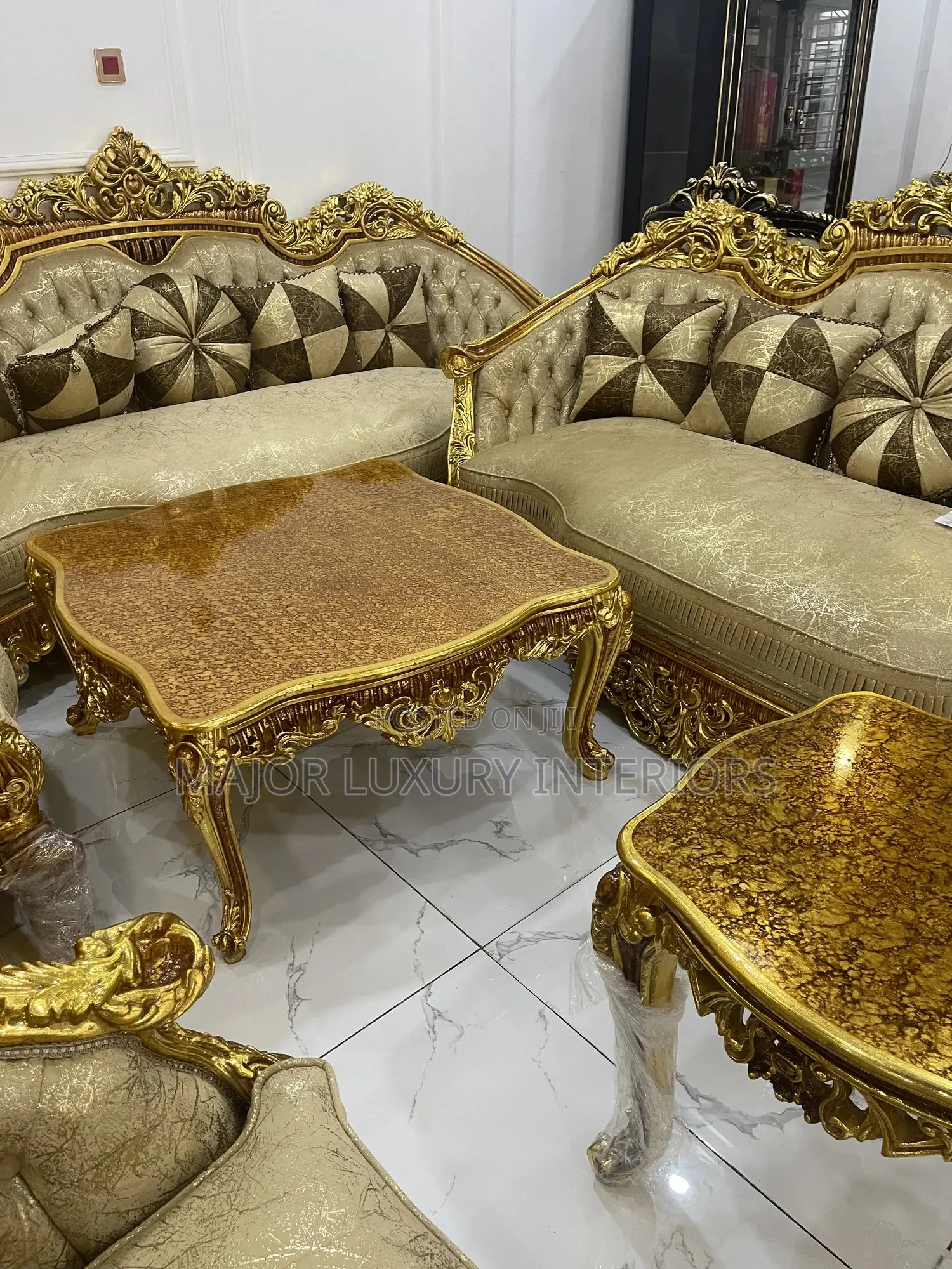 Turkish Royal Antique Chair Complete Set