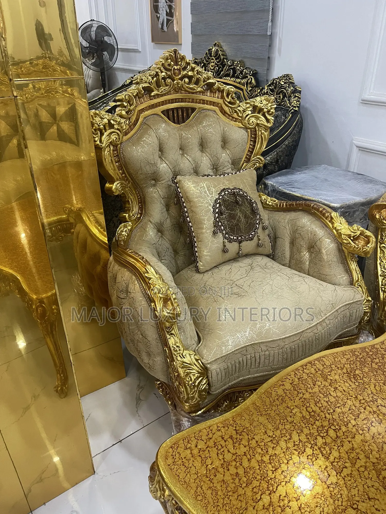 Turkish Royal Antique Chair Complete Set