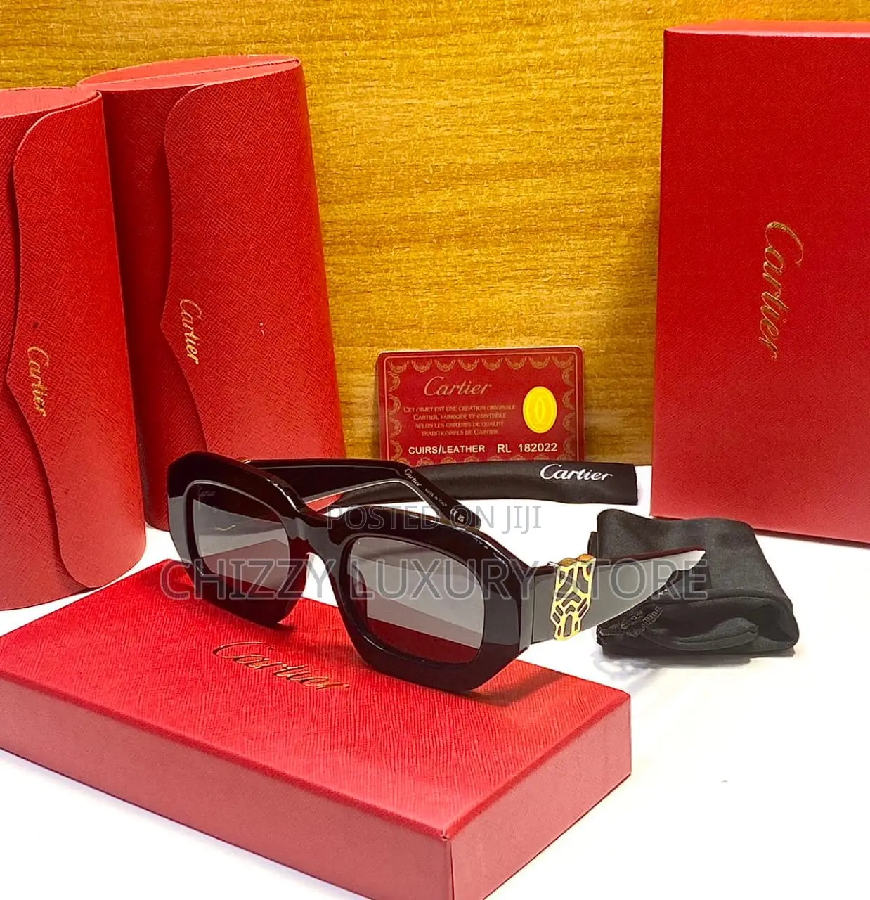 Cartier Quality Luxury Sunglasses
