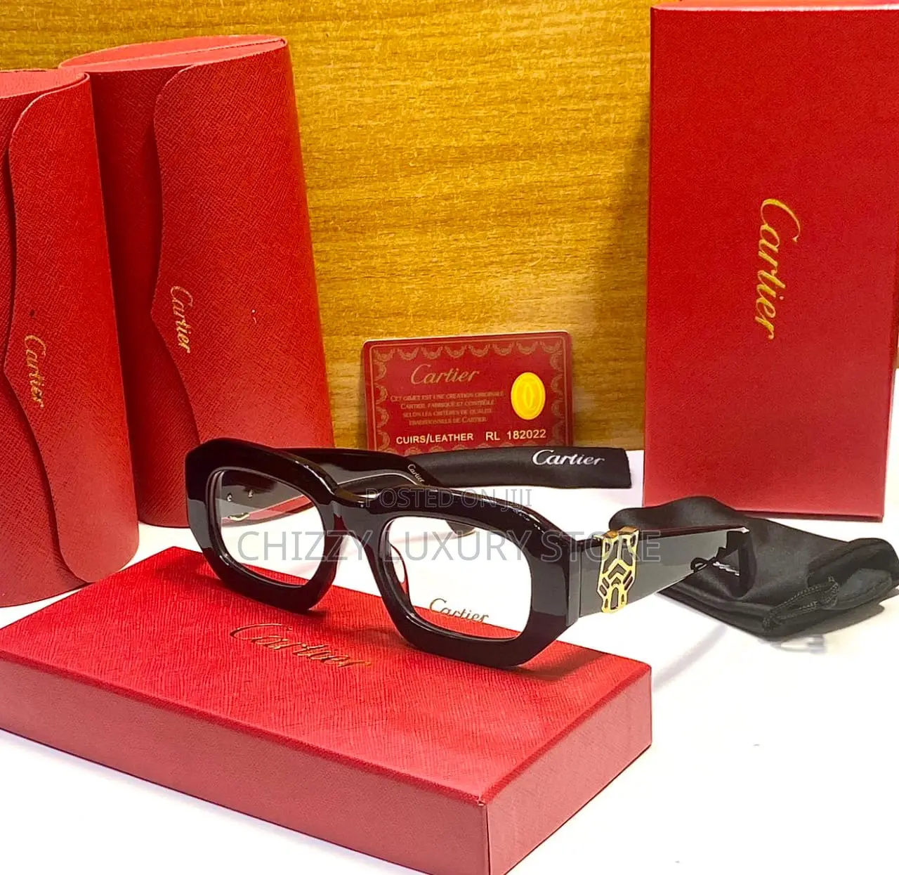 Cartier Quality Luxury Sunglasses
