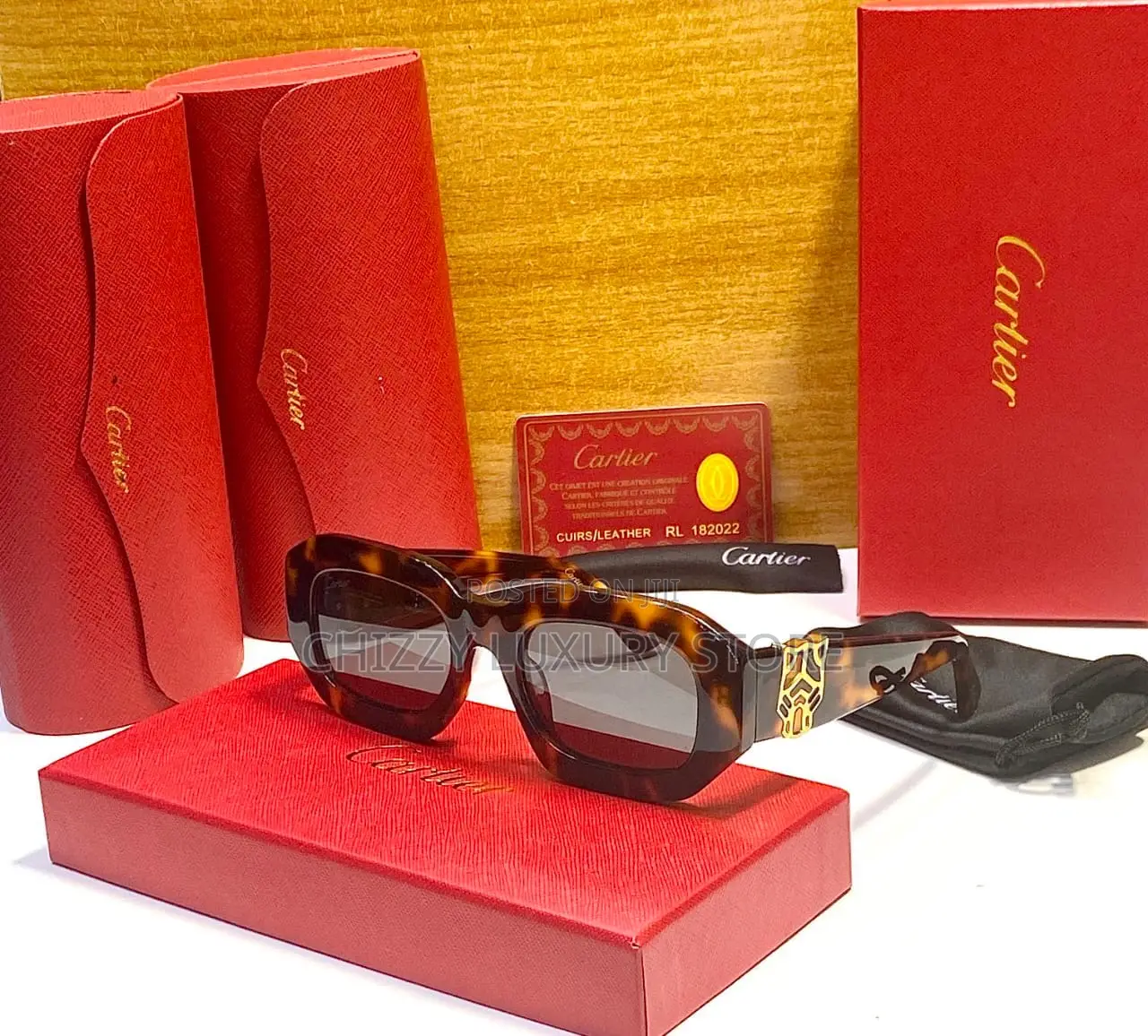 Cartier Quality Luxury Sunglasses