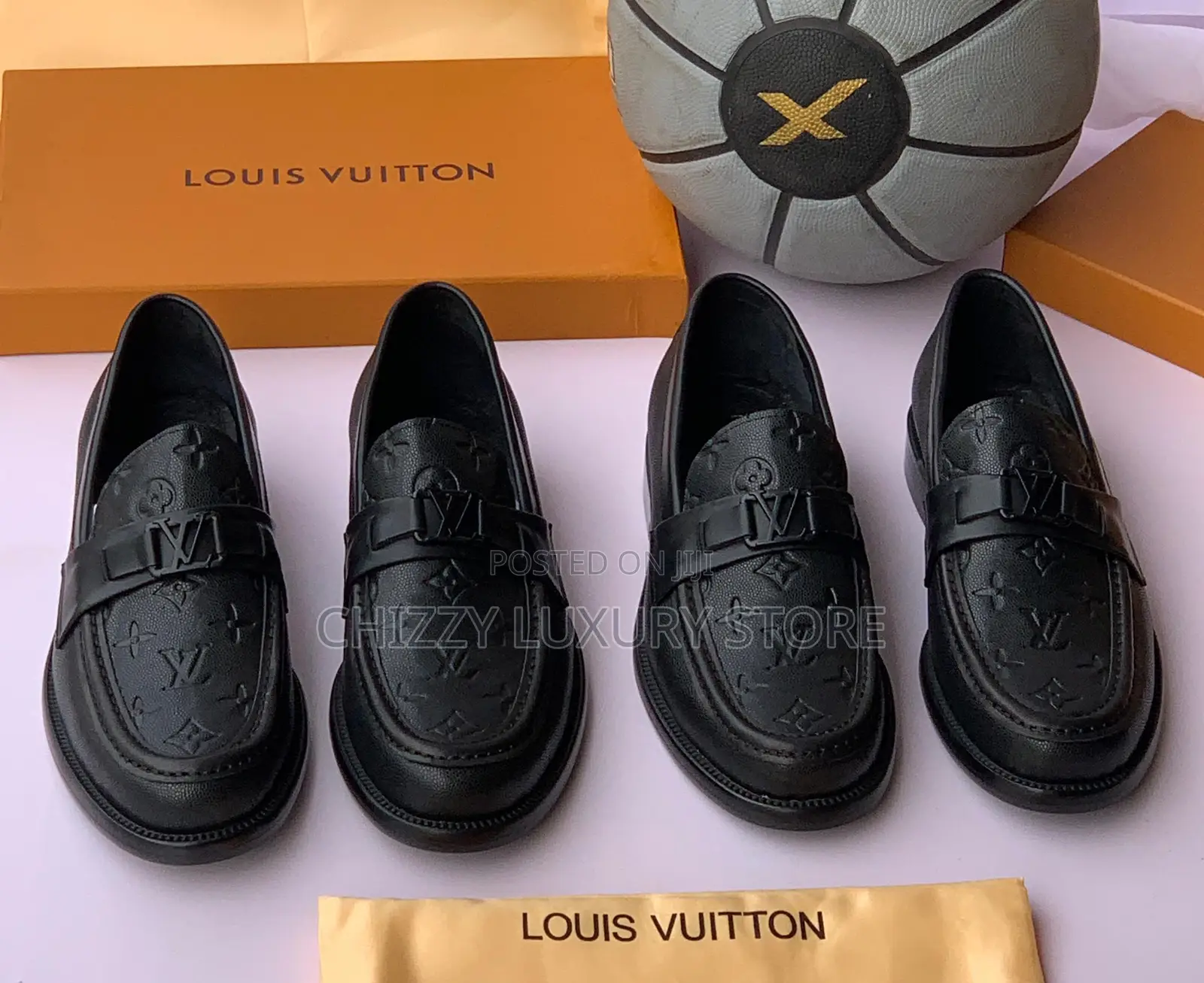 Louis Vuitton Quality Luxury Men Genuine Leather Shoe