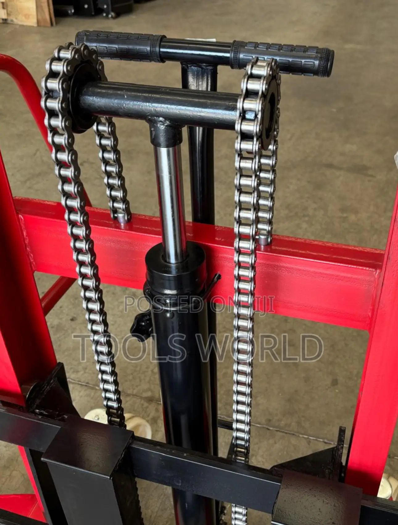 1-Ton Heavy-Duty Manual Stacker | 1.6m Lift Height