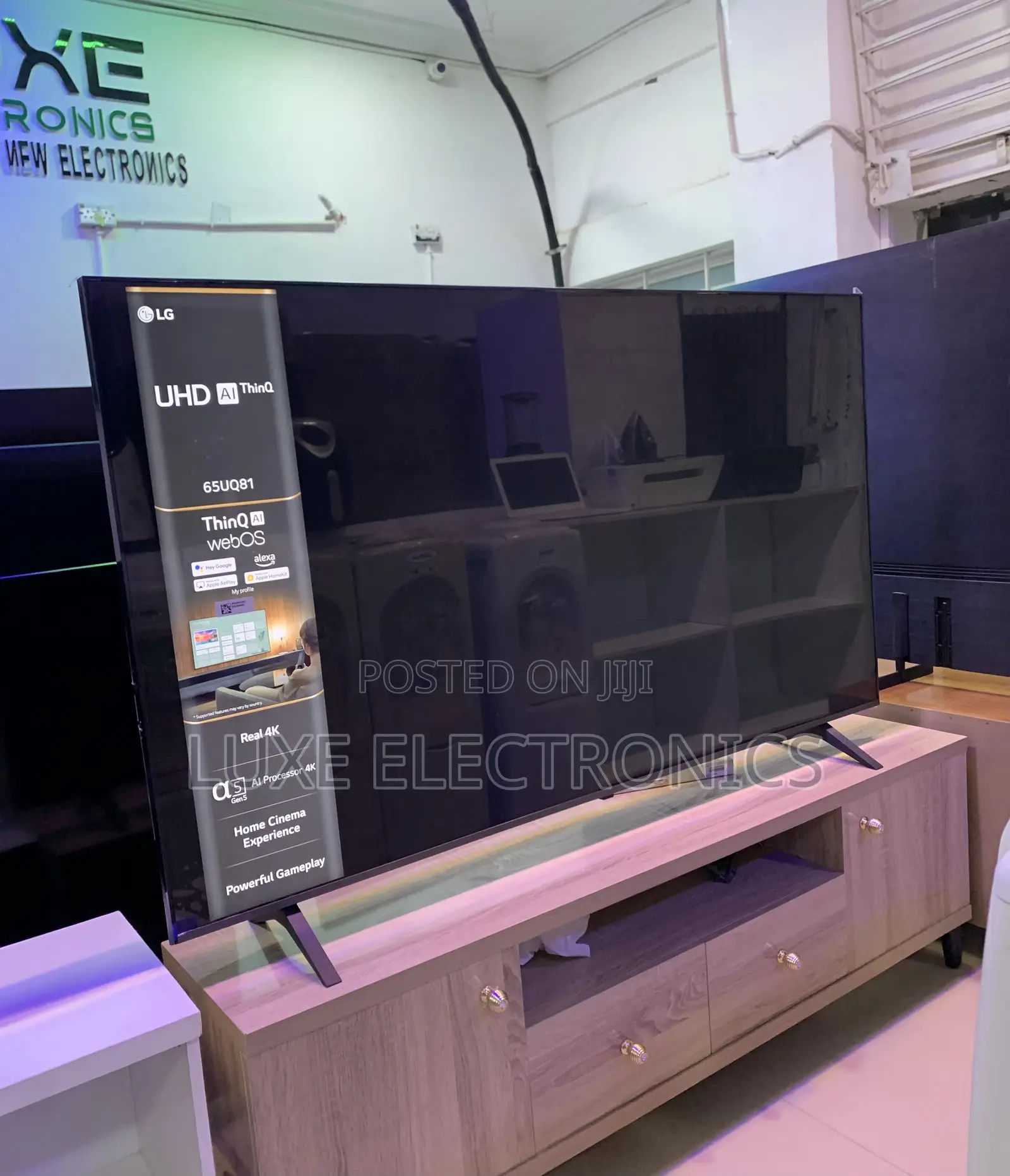 Lg 65 Inches Aithinq Uhd 4k Hdr Smart Tv Made In Europe