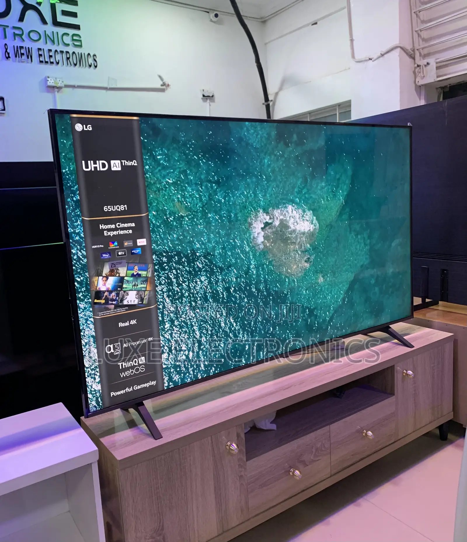 Lg 65 Inches Aithinq Uhd 4k Hdr Smart Tv Made In Europe