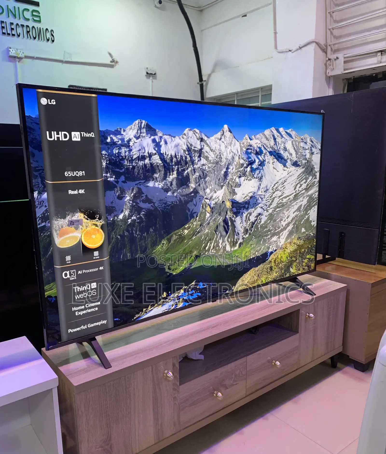 Lg 65 Inches Aithinq Uhd 4k Hdr Smart Tv Made In Europe