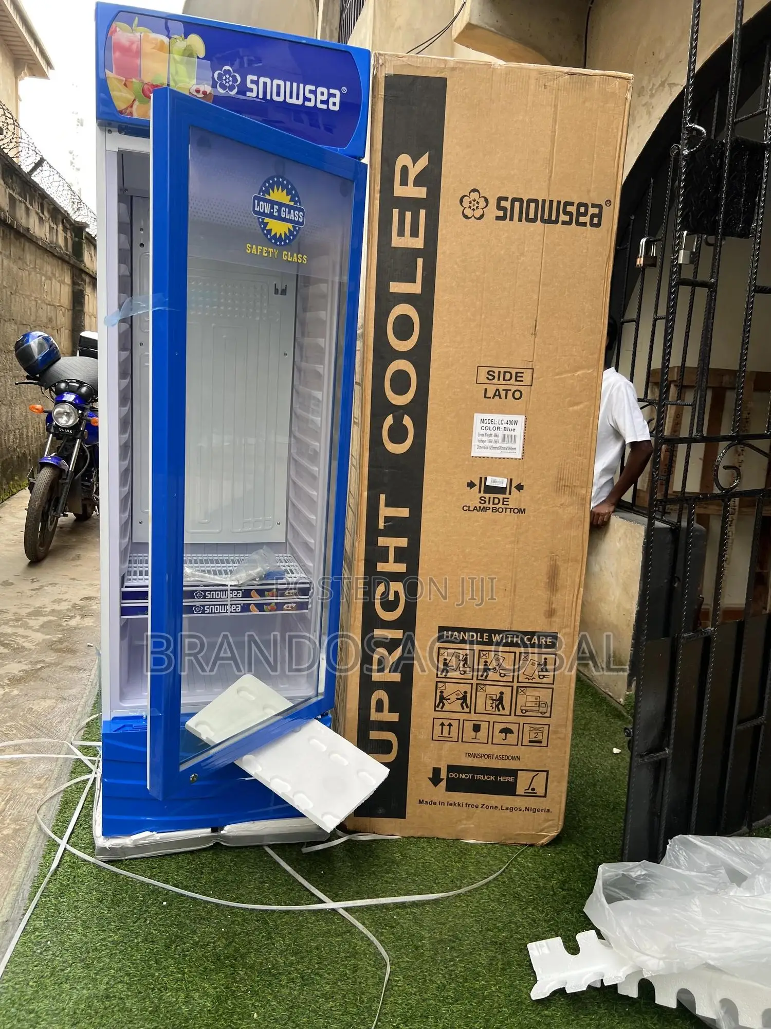 Snowsea 400l Upright Commercial Cooler Lc-400