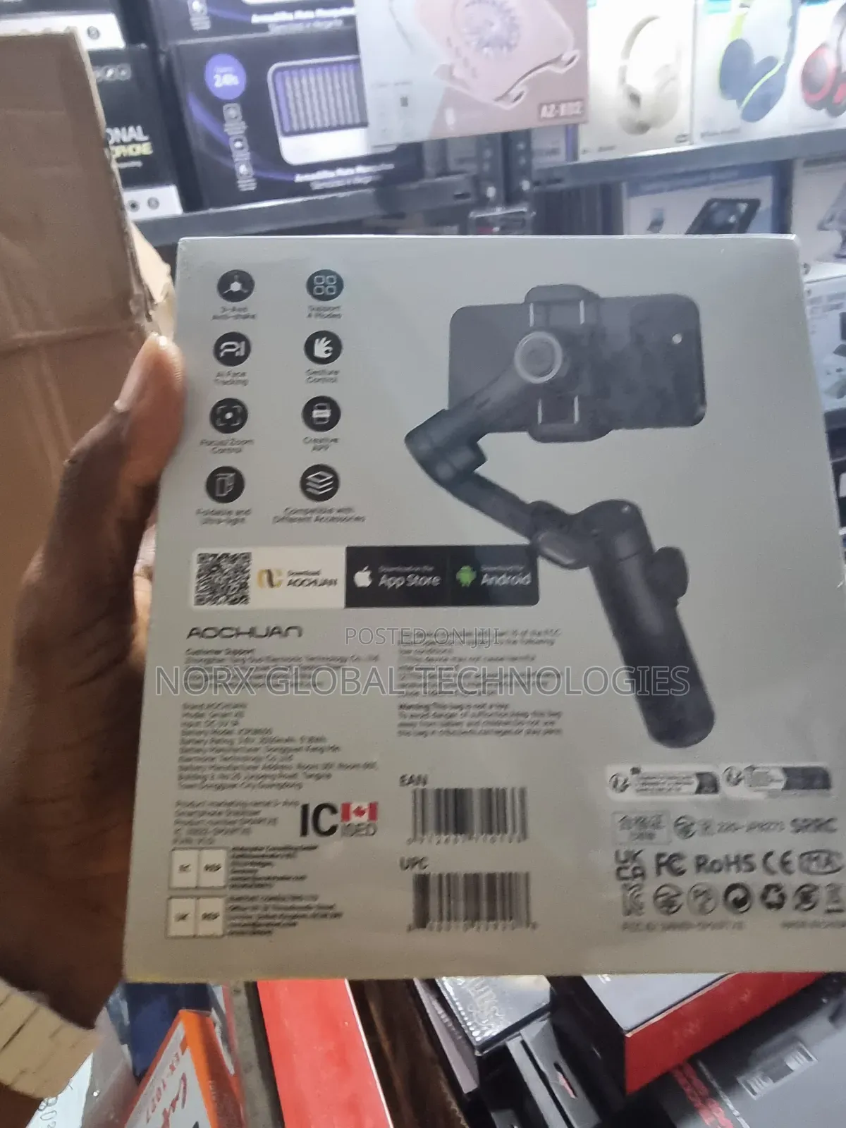 Aochuan Smart Xe Smartphone Gimbal Stabilizer.